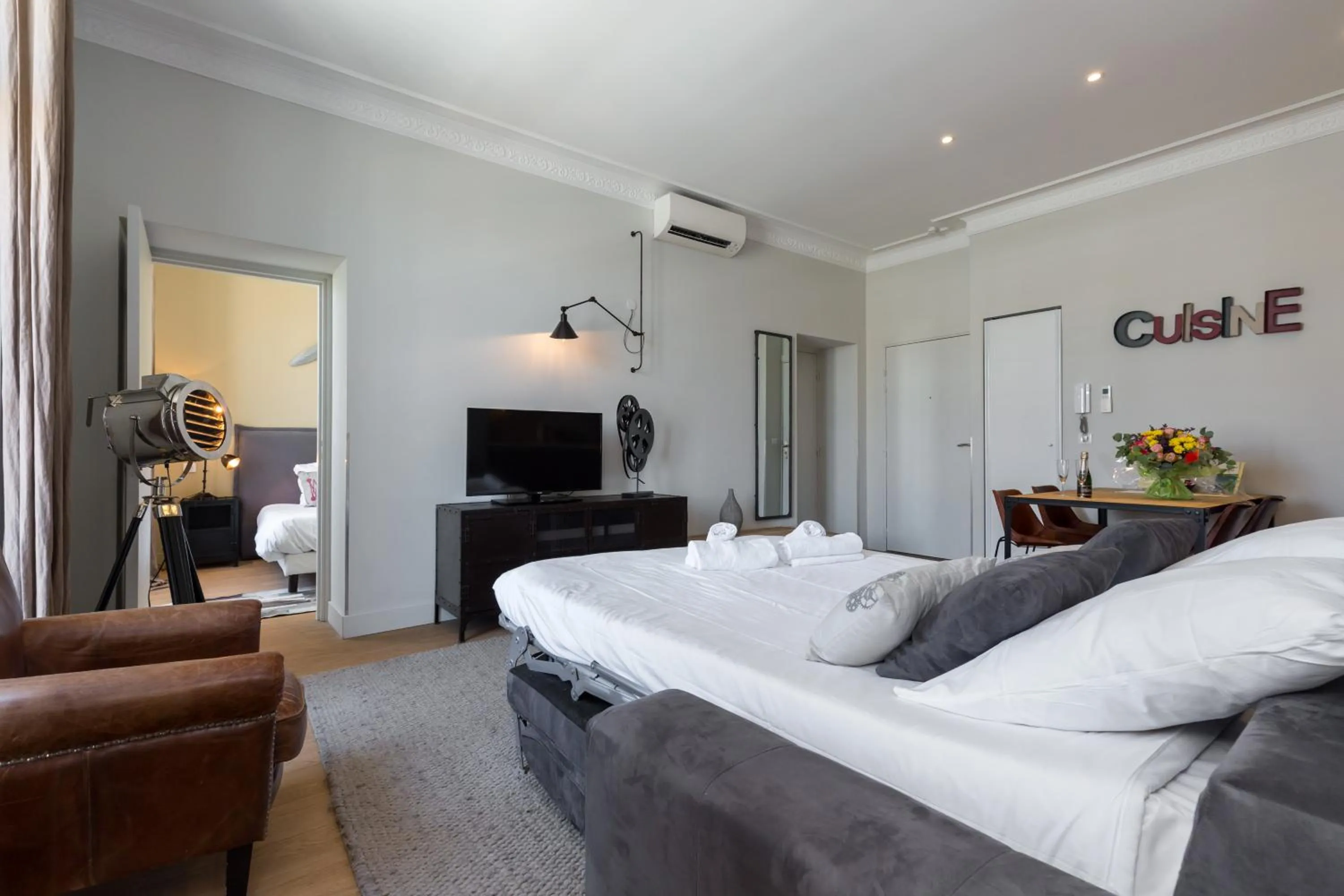 Living room in Florella Jean Jaures Apartment