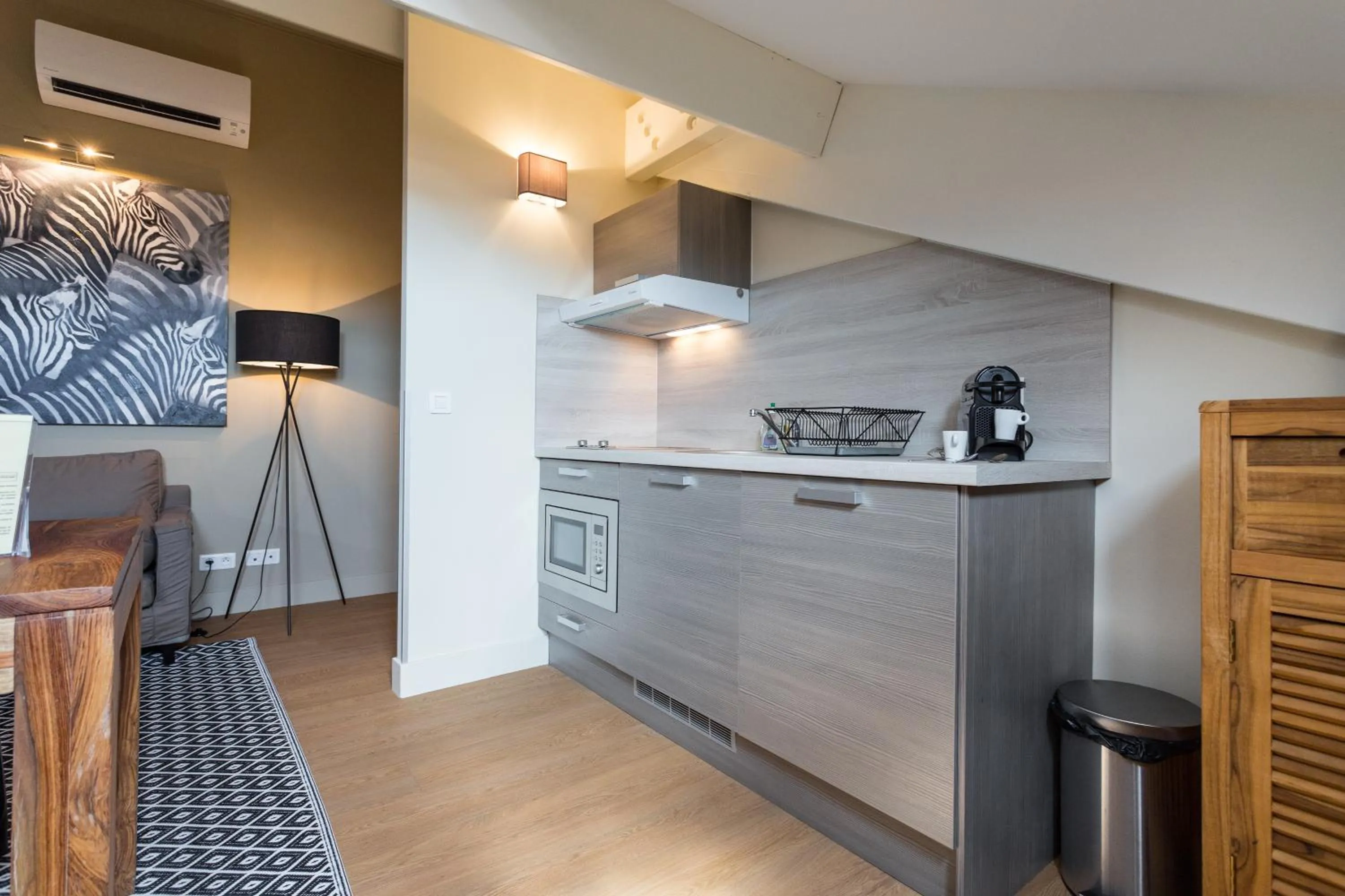 kitchen in Florella Jean Jaures Apartment