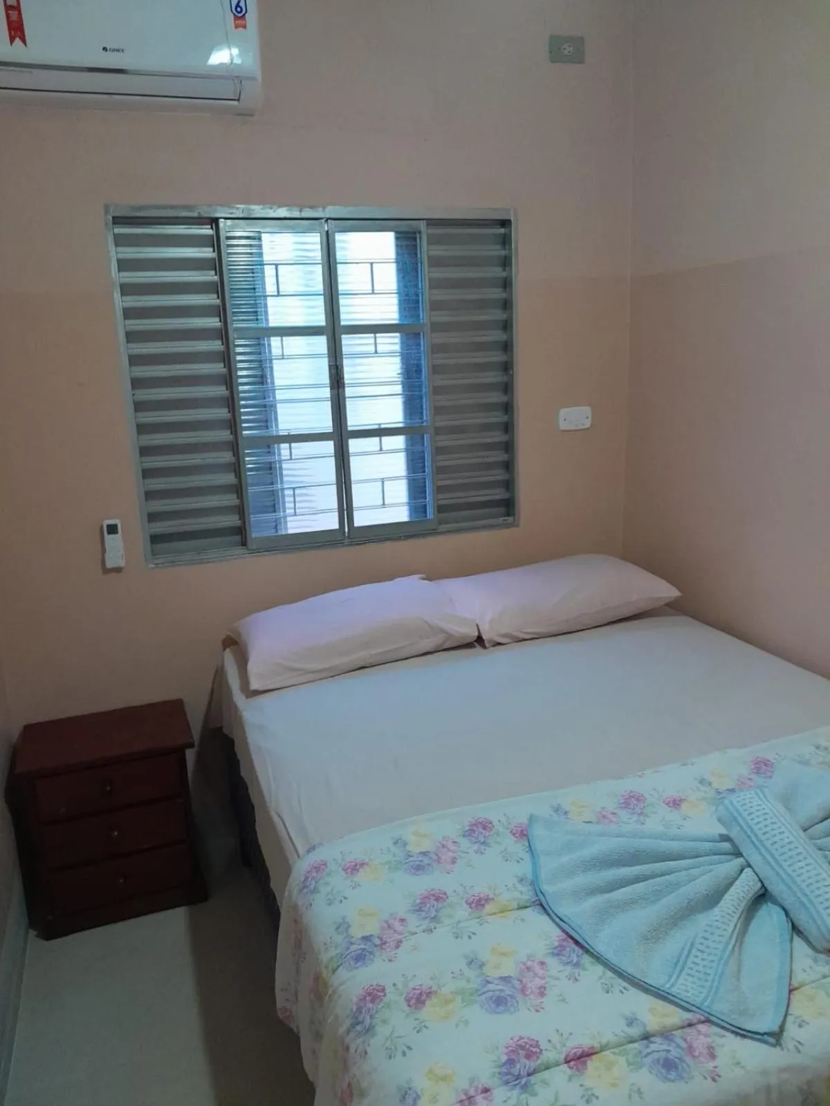 Bed in Hotel Vitoria Andradina