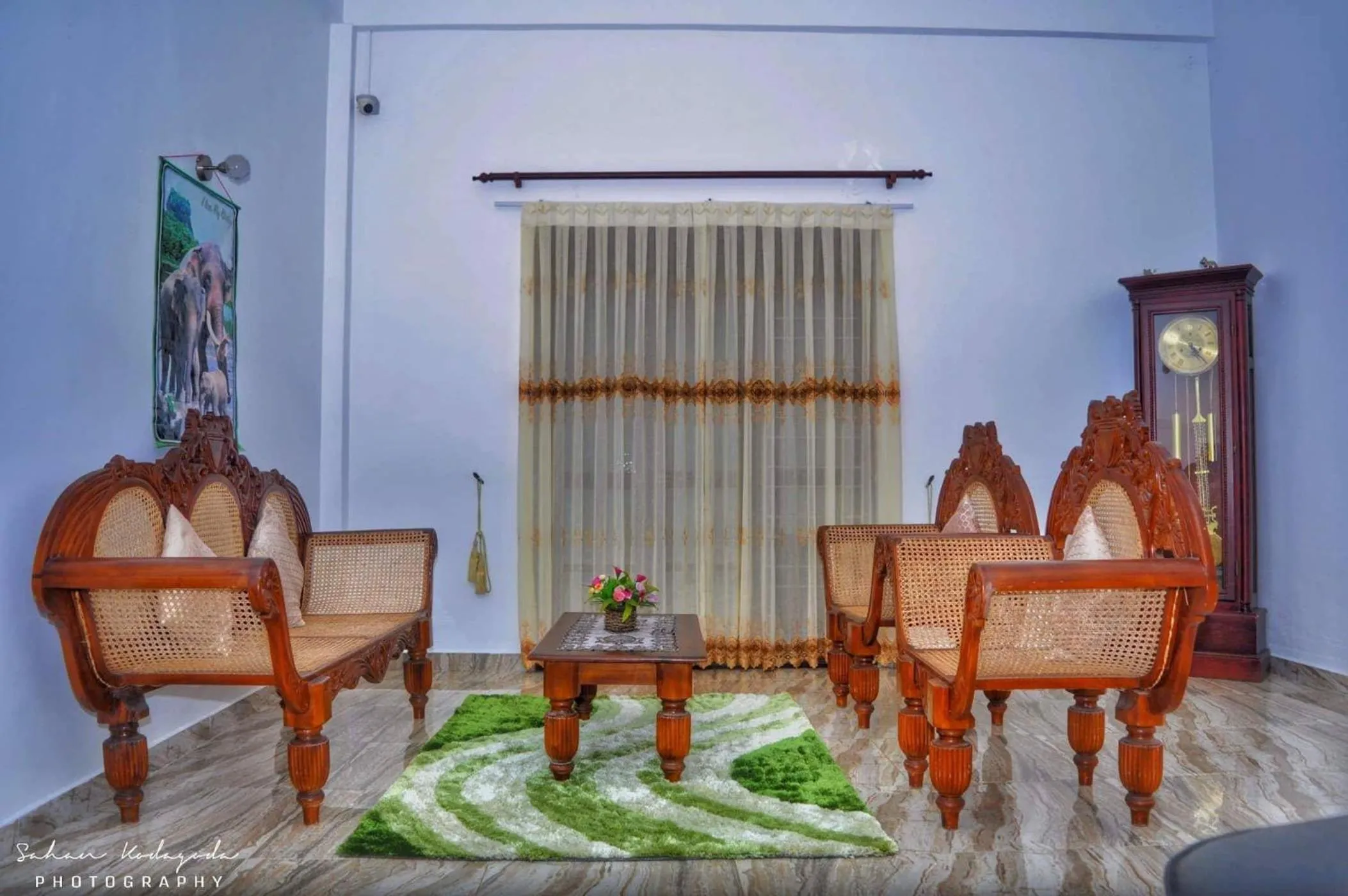 Seating area in Deutsche Villa