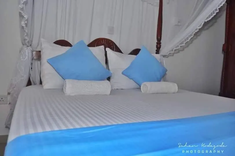 Bed in Deutsche Villa