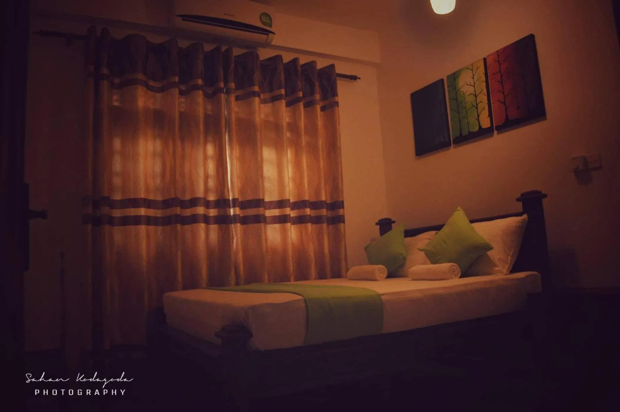 Bed in Deutsche Villa