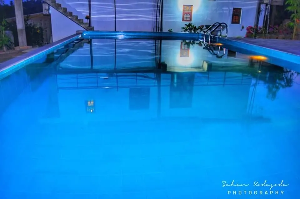 Pool view in Deutsche Villa
