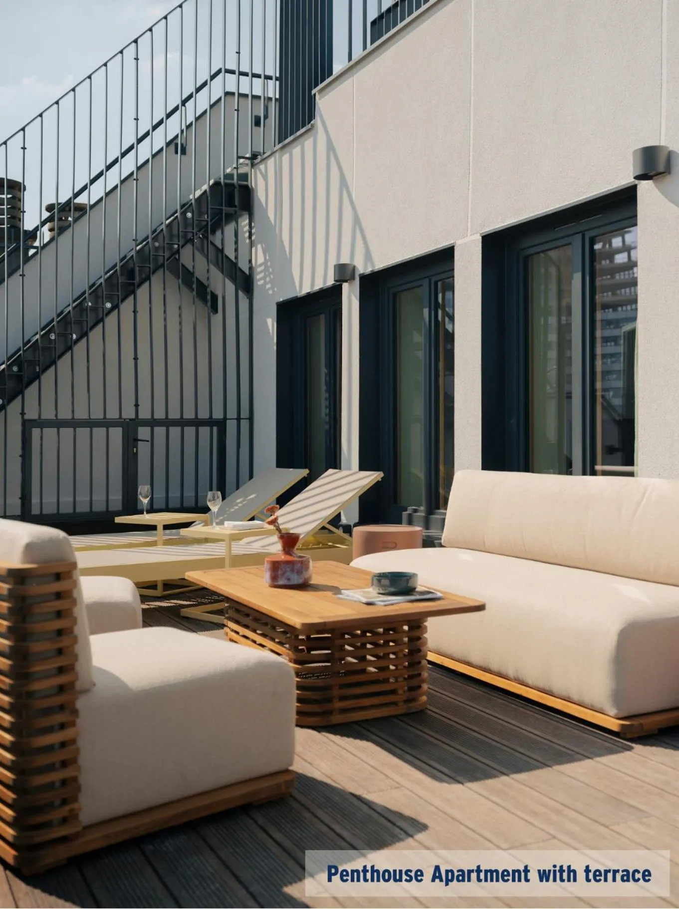 Balcony/Terrace in Edgar Suites Hameau - Porte de Versailles