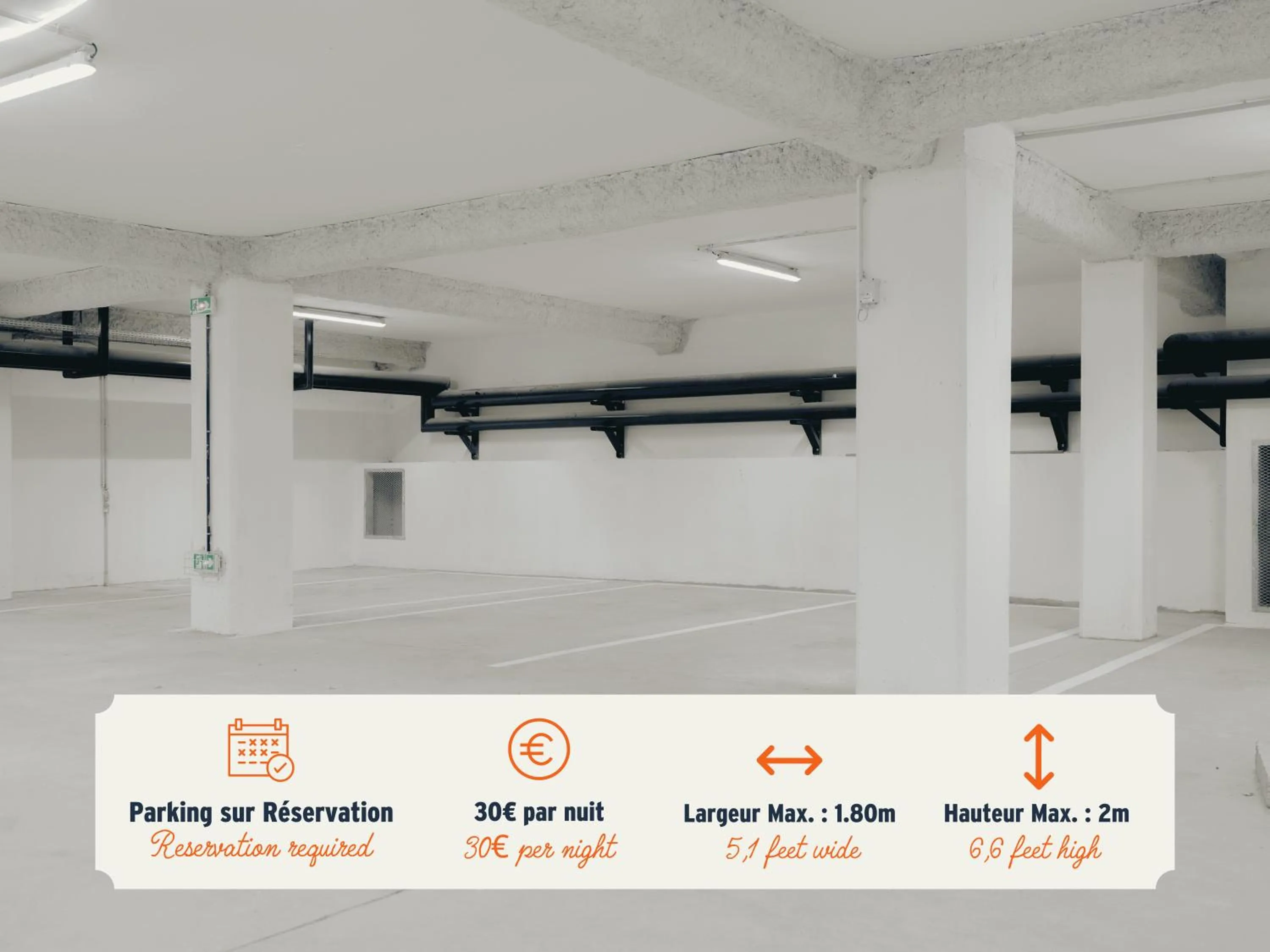 Parking in Edgar Suites Hameau - Porte de Versailles