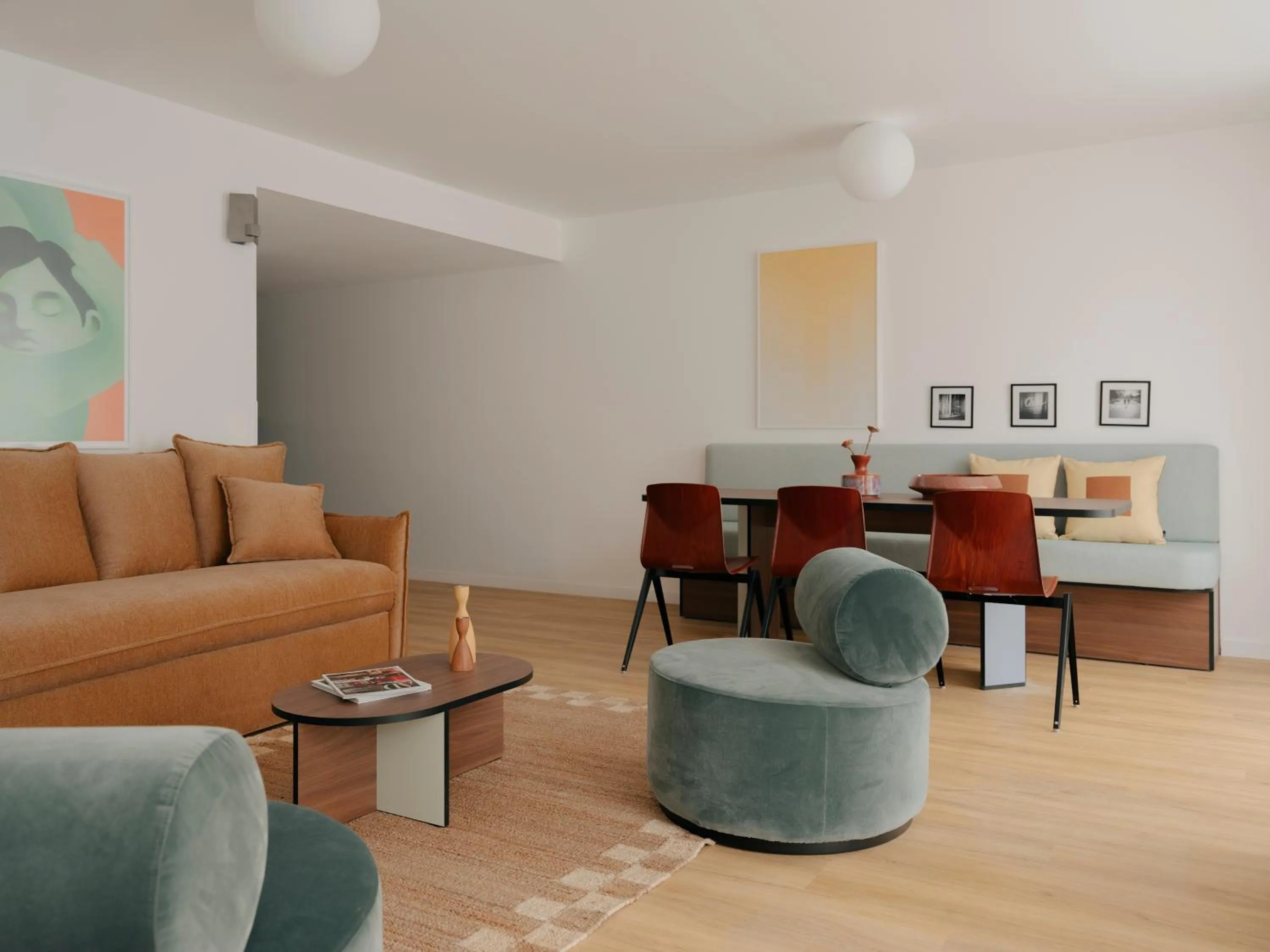 Living room in Edgar Suites Hameau - Porte de Versailles