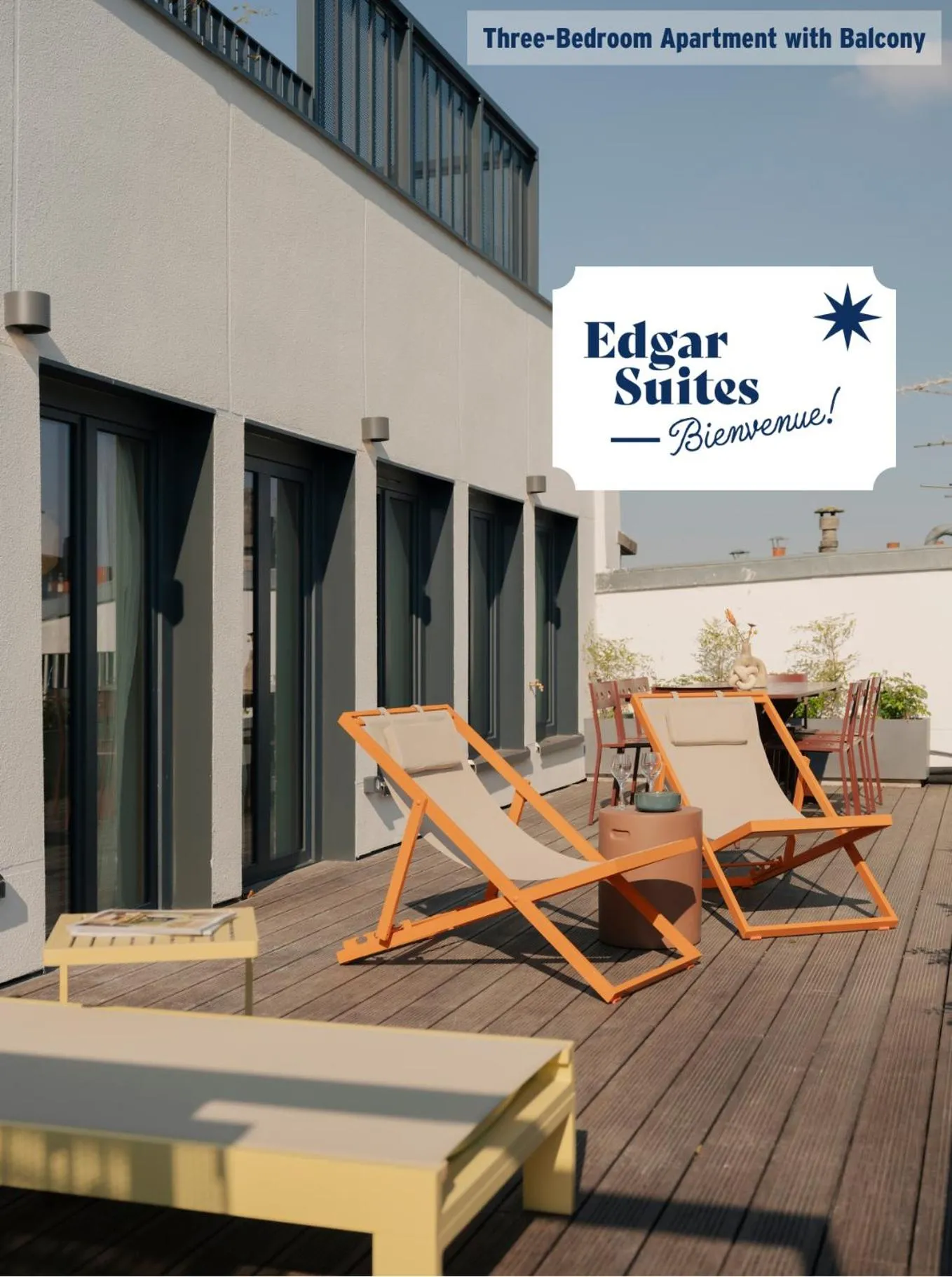 Balcony/Terrace in Edgar Suites Hameau - Porte de Versailles
