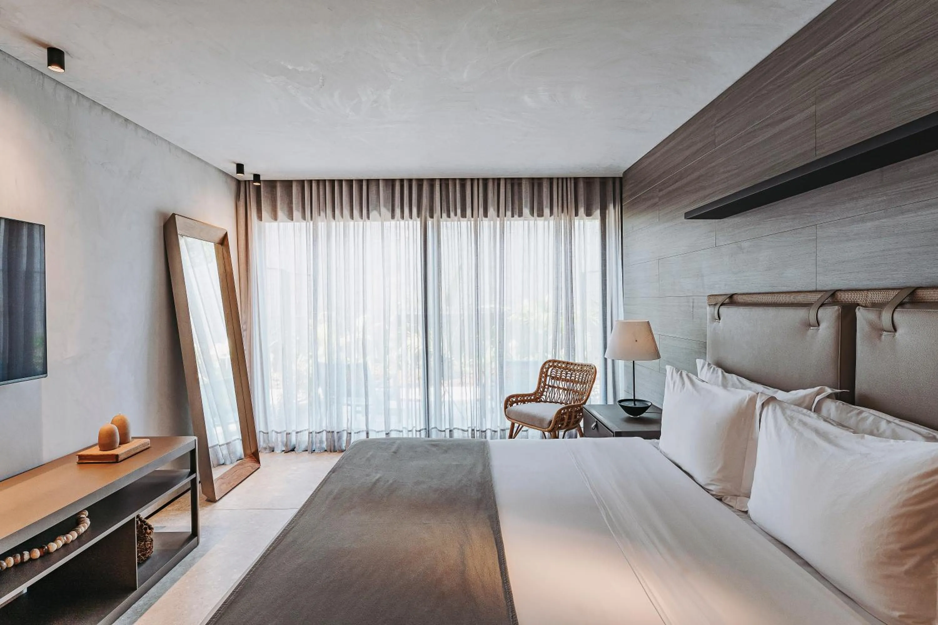 Bed in Pousada Maria do Mar