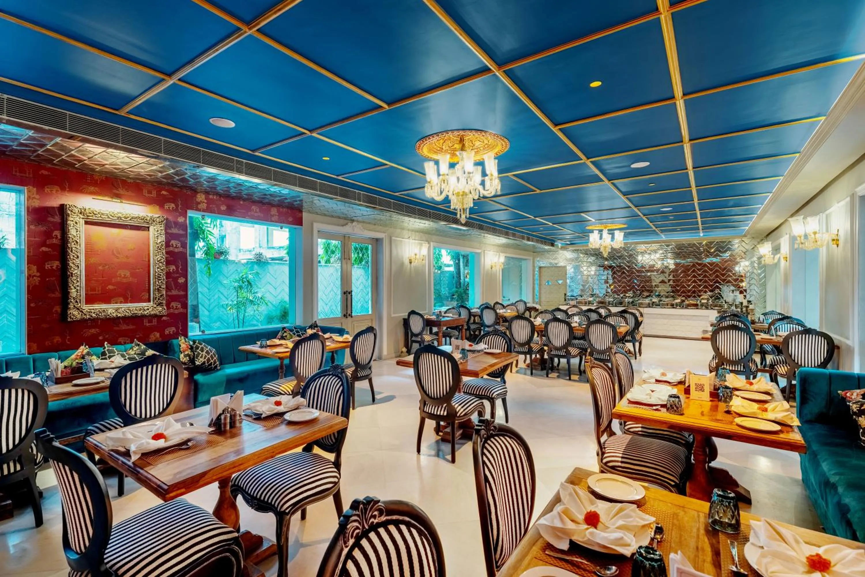 Restaurant/places to eat in Kaner Bagh A Heritage Boutique Hotel