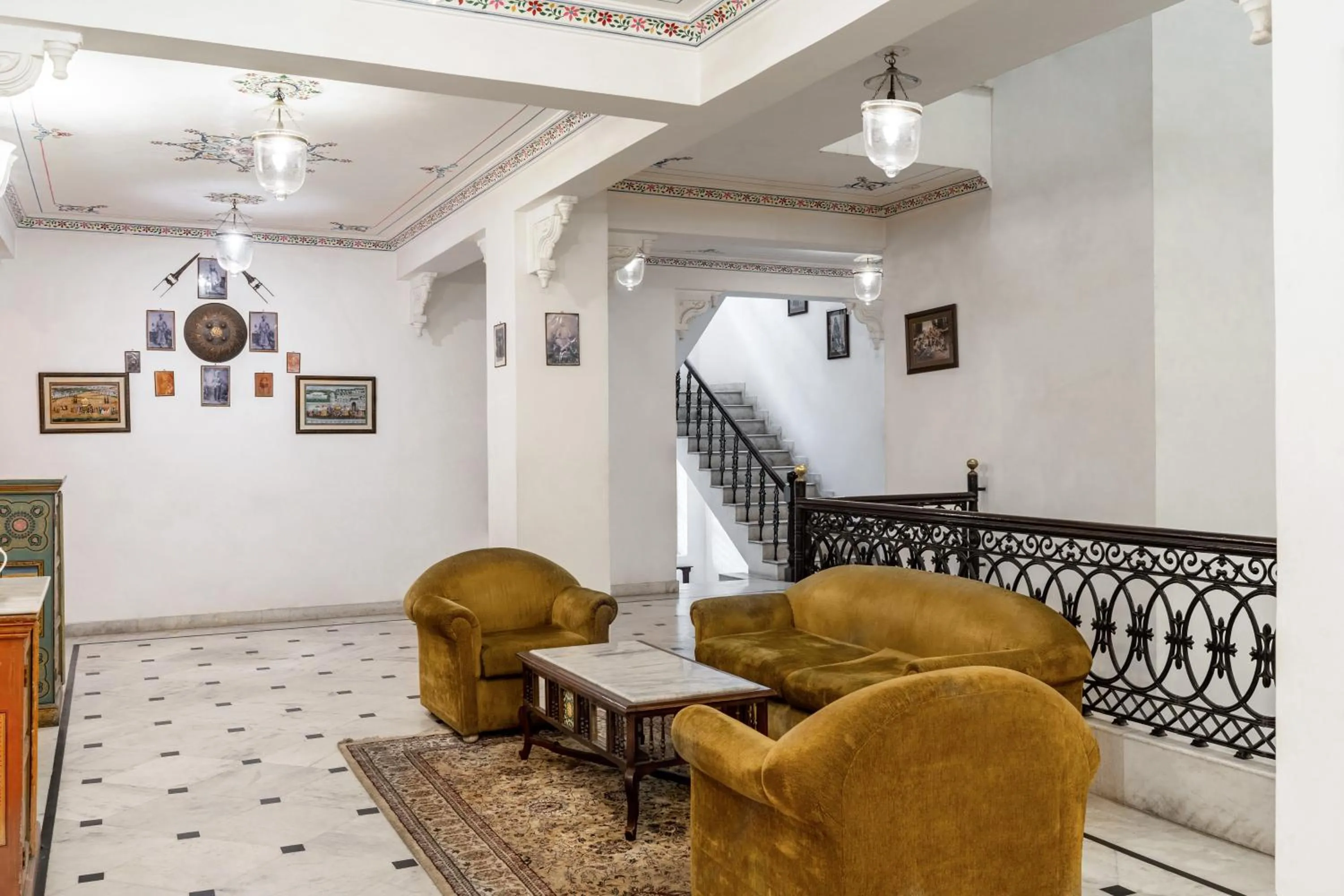 Lobby or reception in Kaner Bagh A Heritage Boutique Hotel