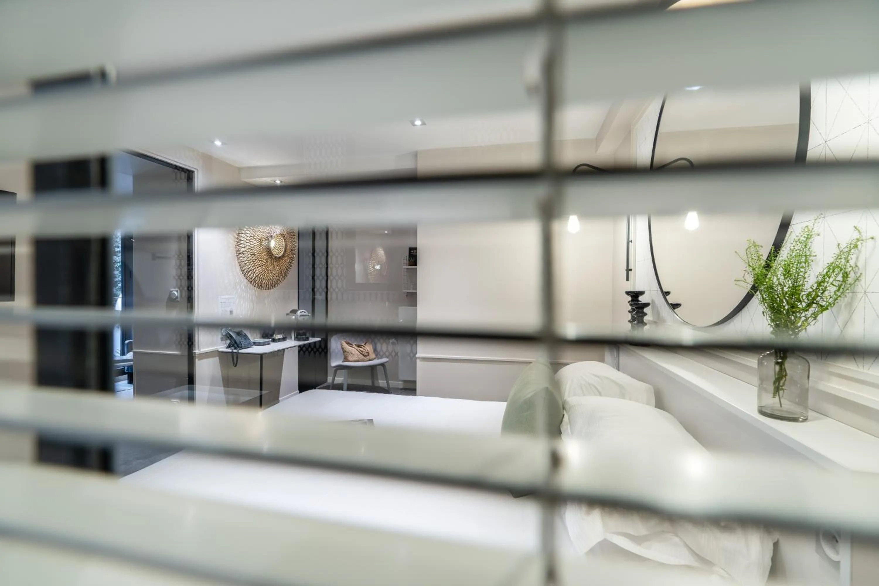 Decorative detail, Bed in Les 2 Villas