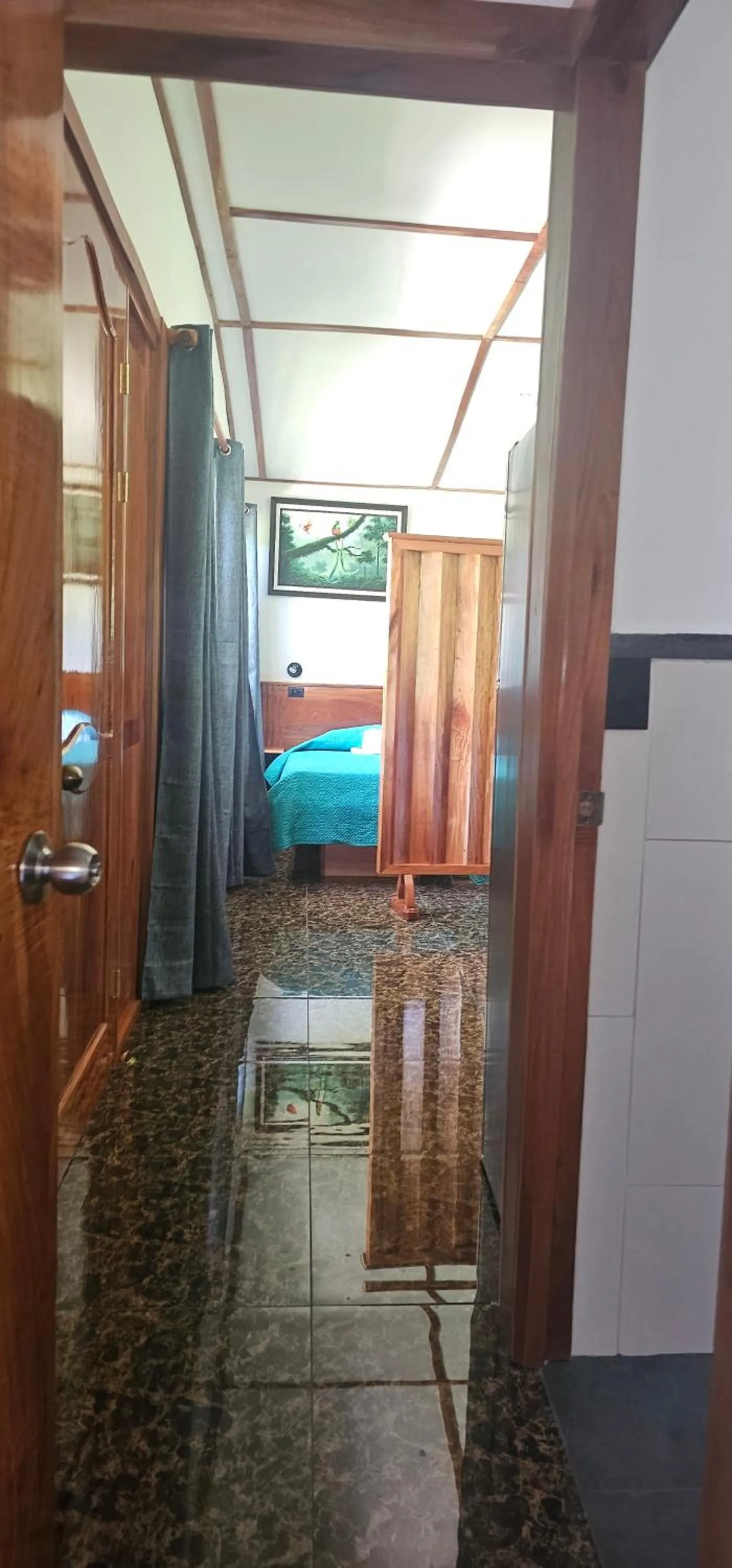 Bed in Historias Lodge