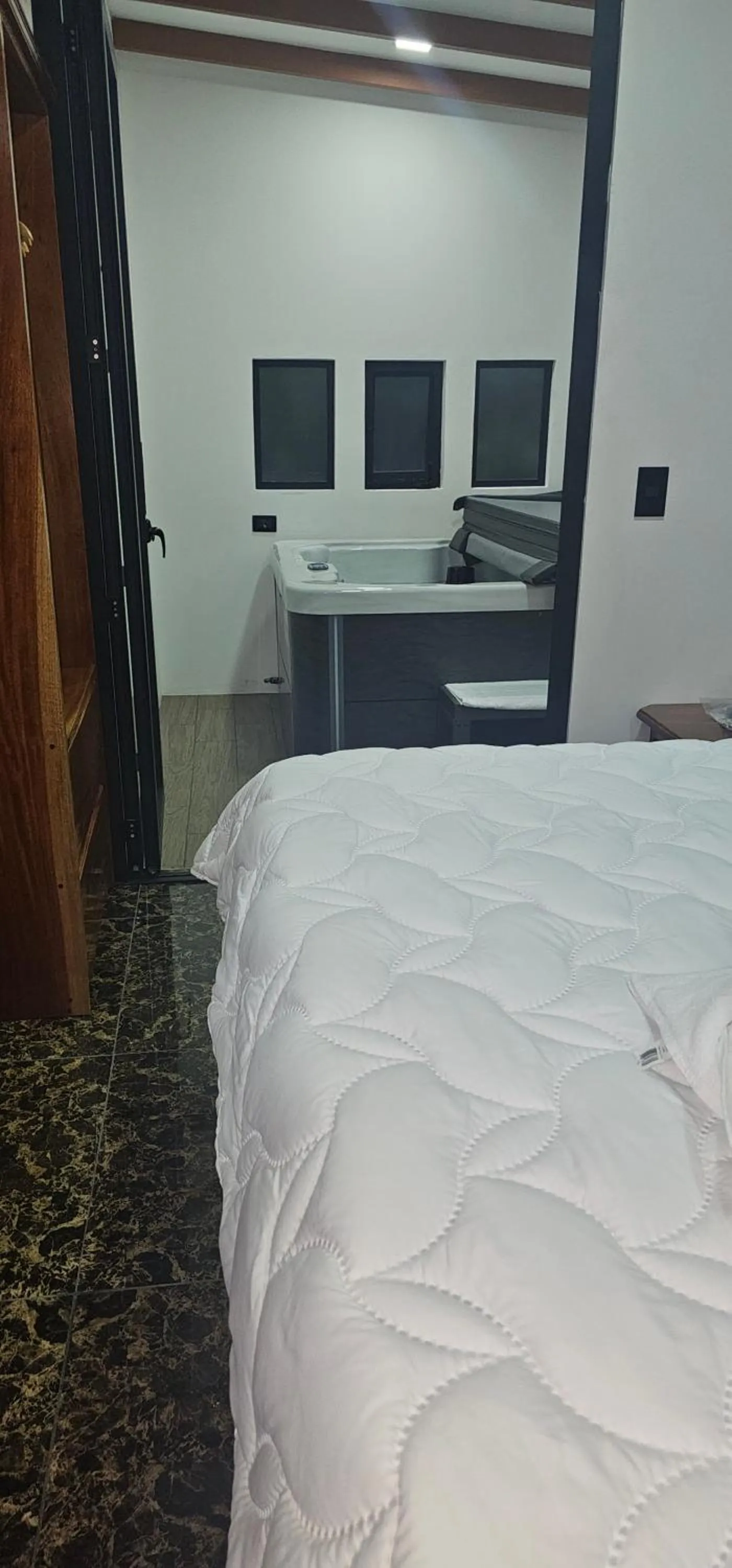 Bed in Historias Lodge