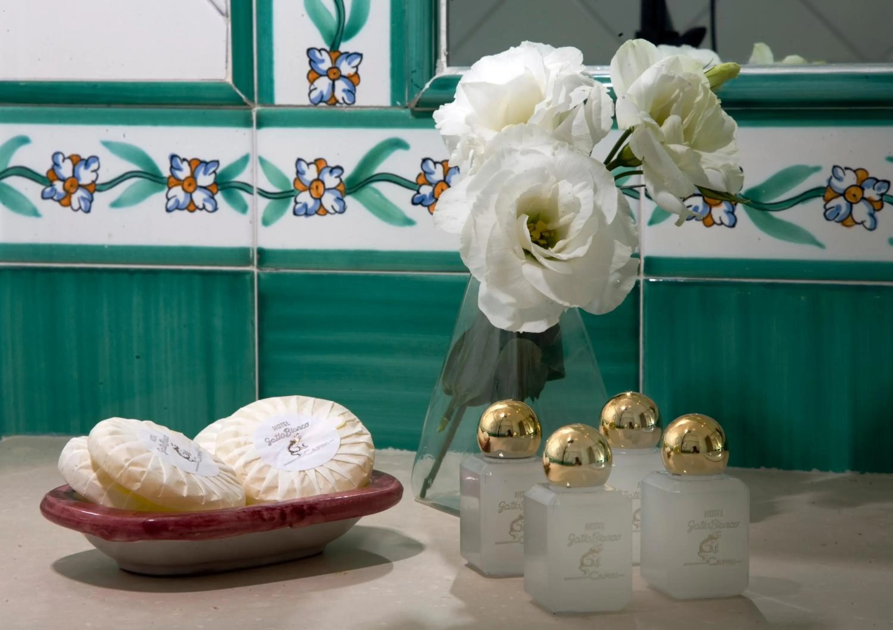 Bed in Albergo Gatto Bianco