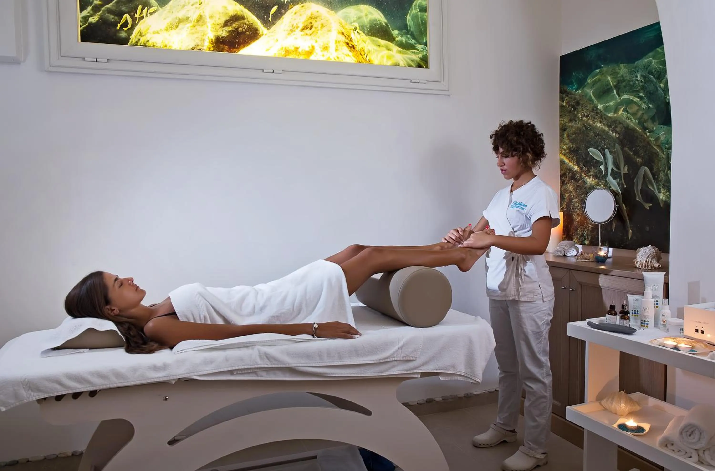 Spa and wellness centre/facilities in Albergo Gatto Bianco