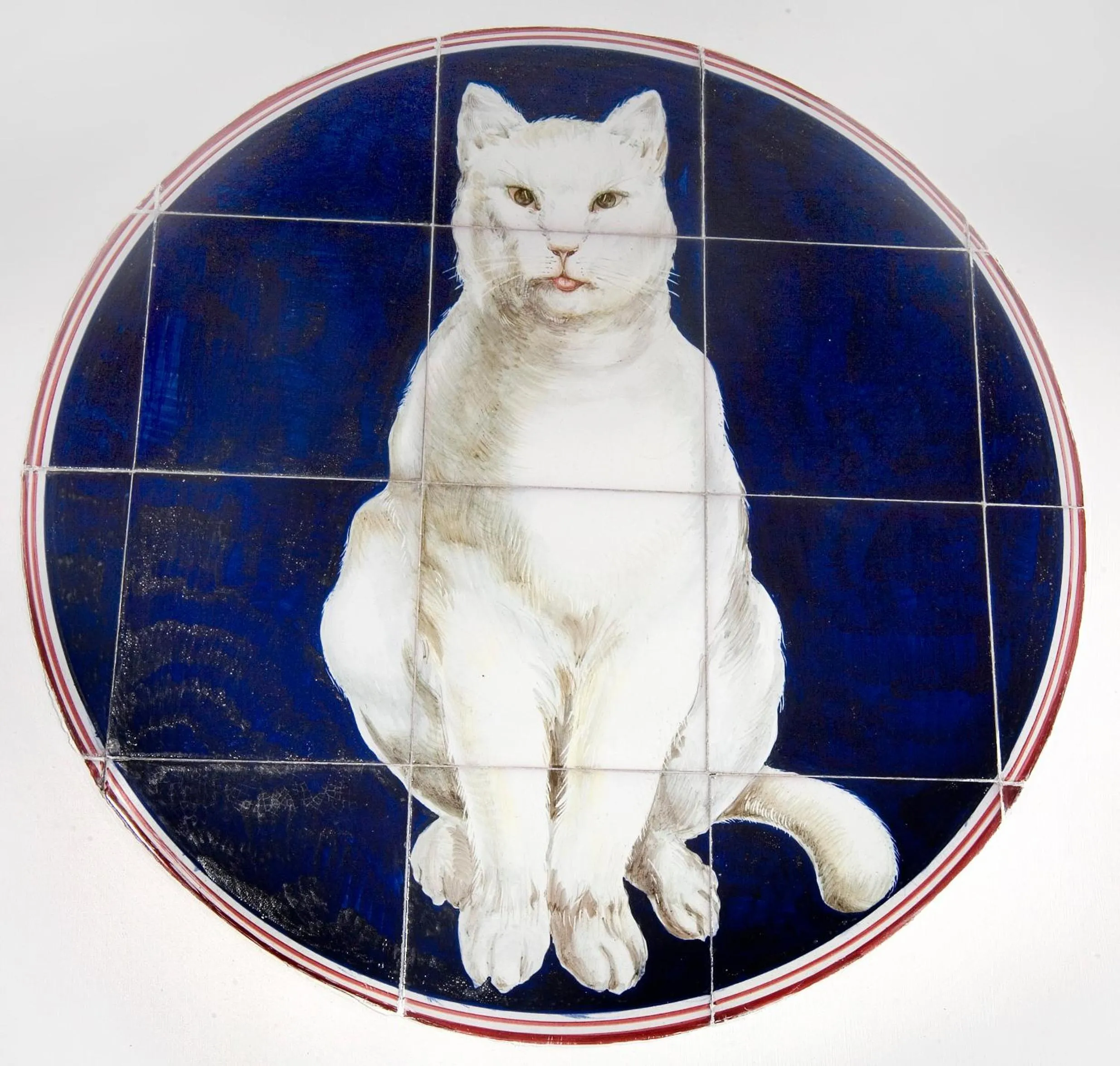 Decorative detail in Albergo Gatto Bianco