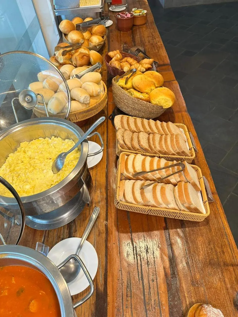 Buffet breakfast in Senses Praia Hotel
