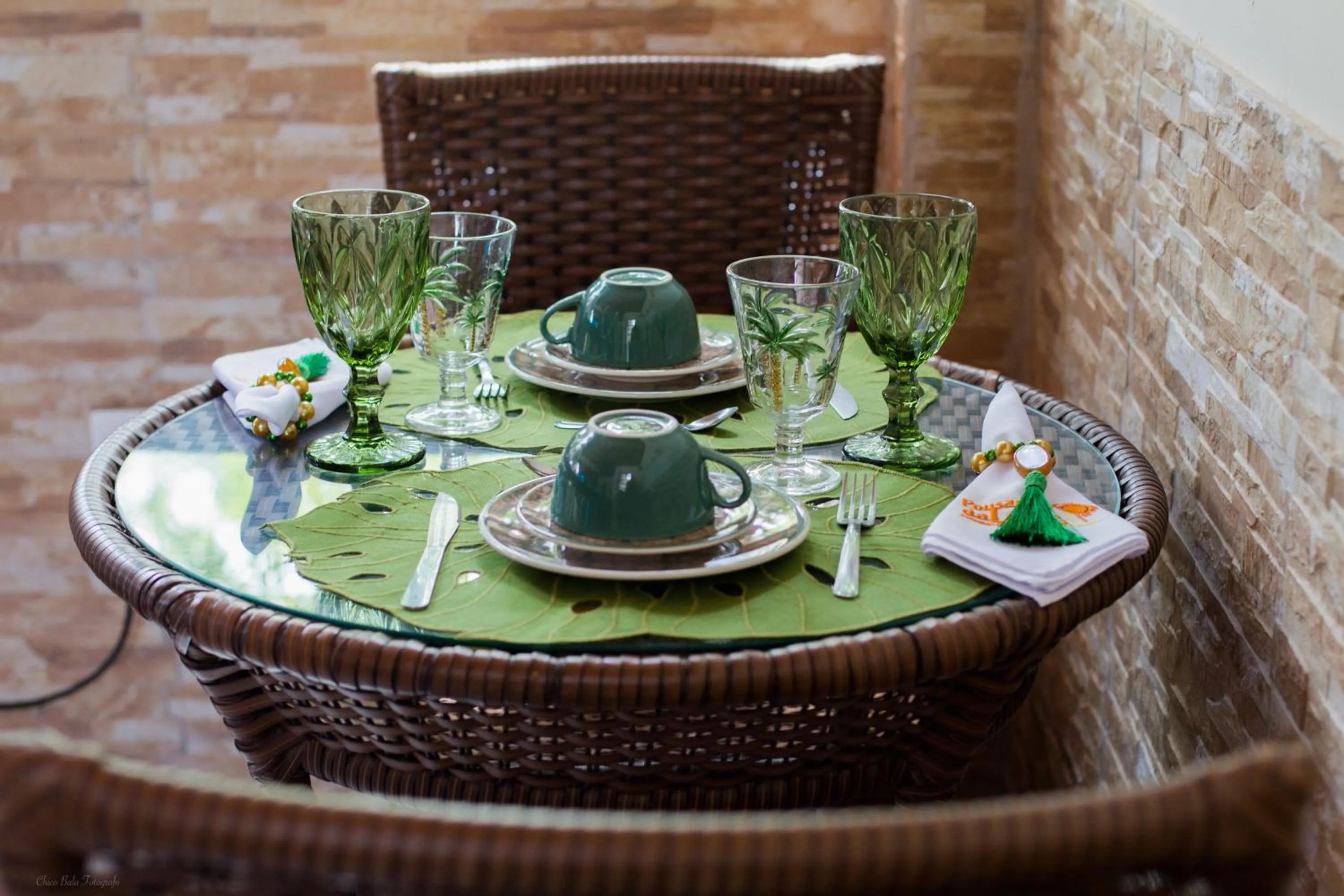 Buffet breakfast in Pousada da Leide