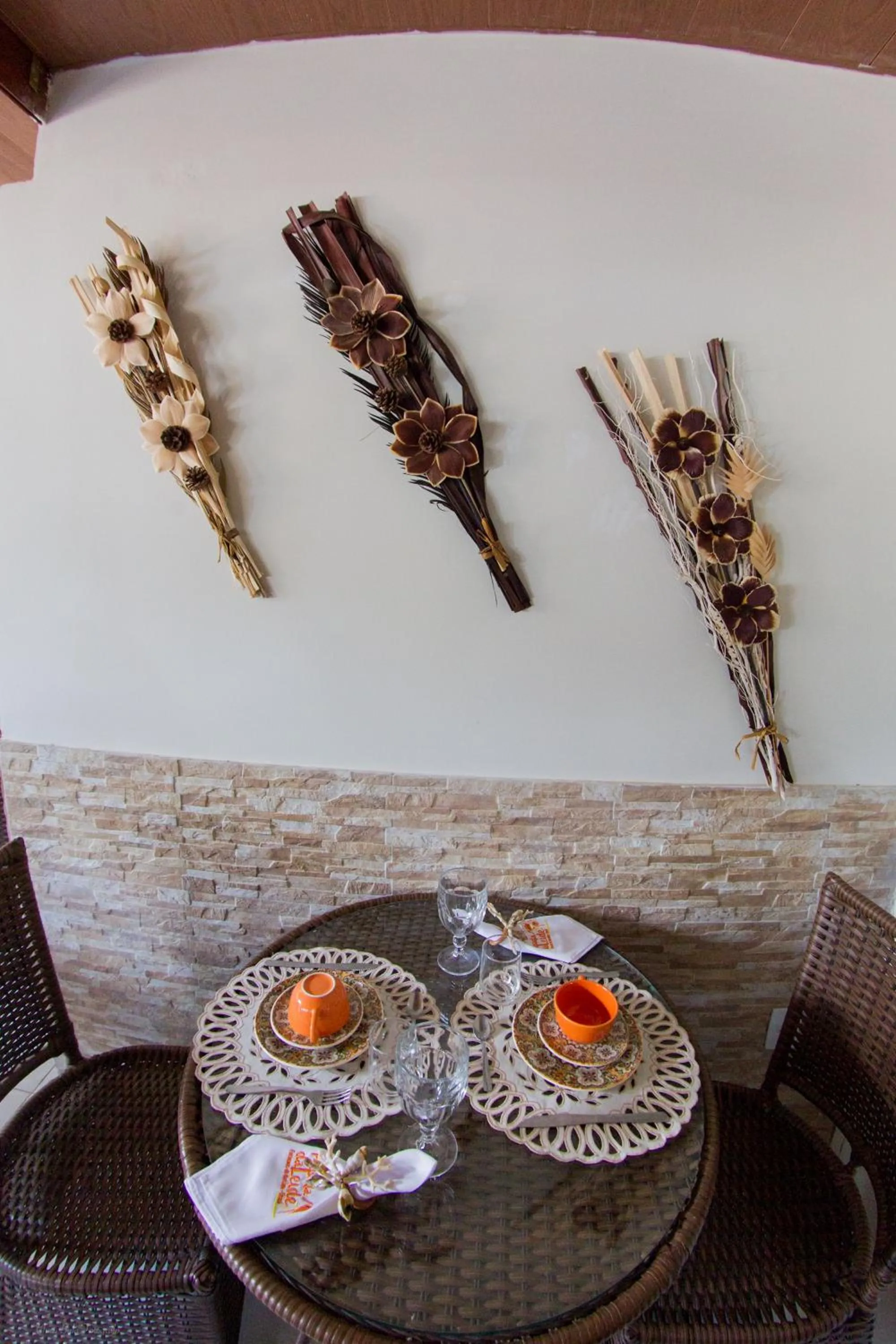 Dining area in Pousada da Leide