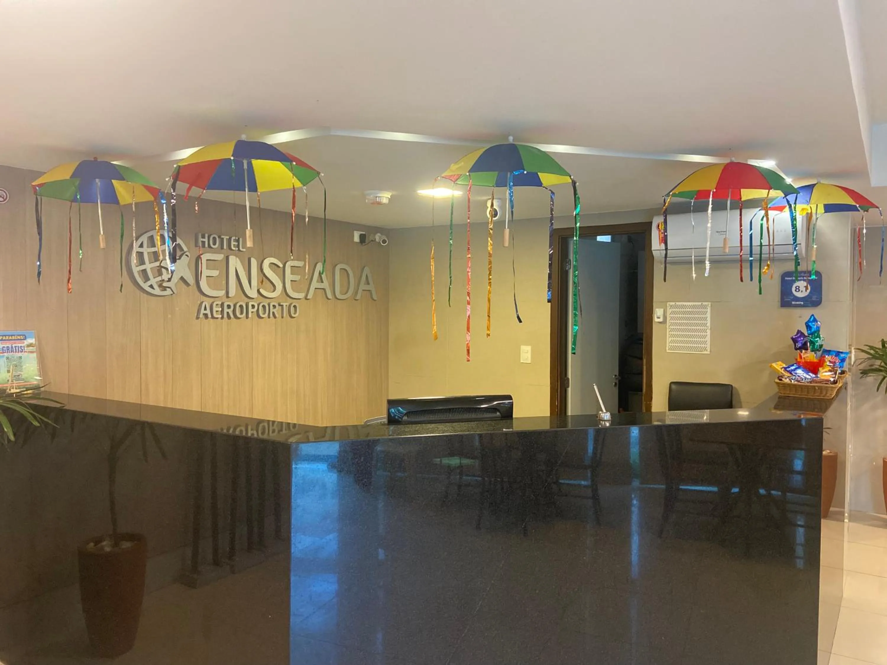 Lobby or reception in Hotel Enseada Aeroporto