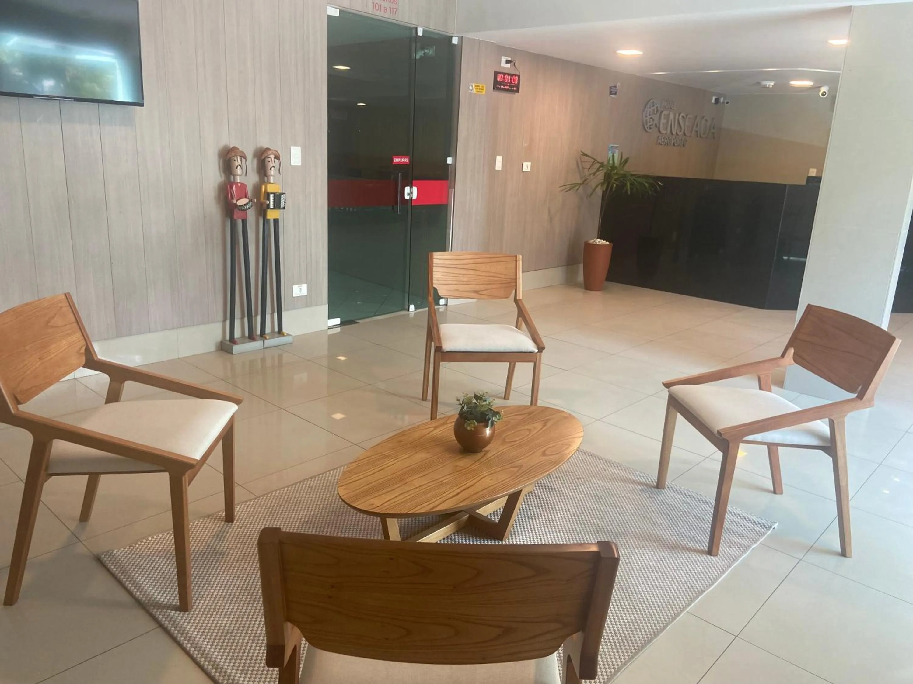 Lobby or reception in Hotel Enseada Aeroporto