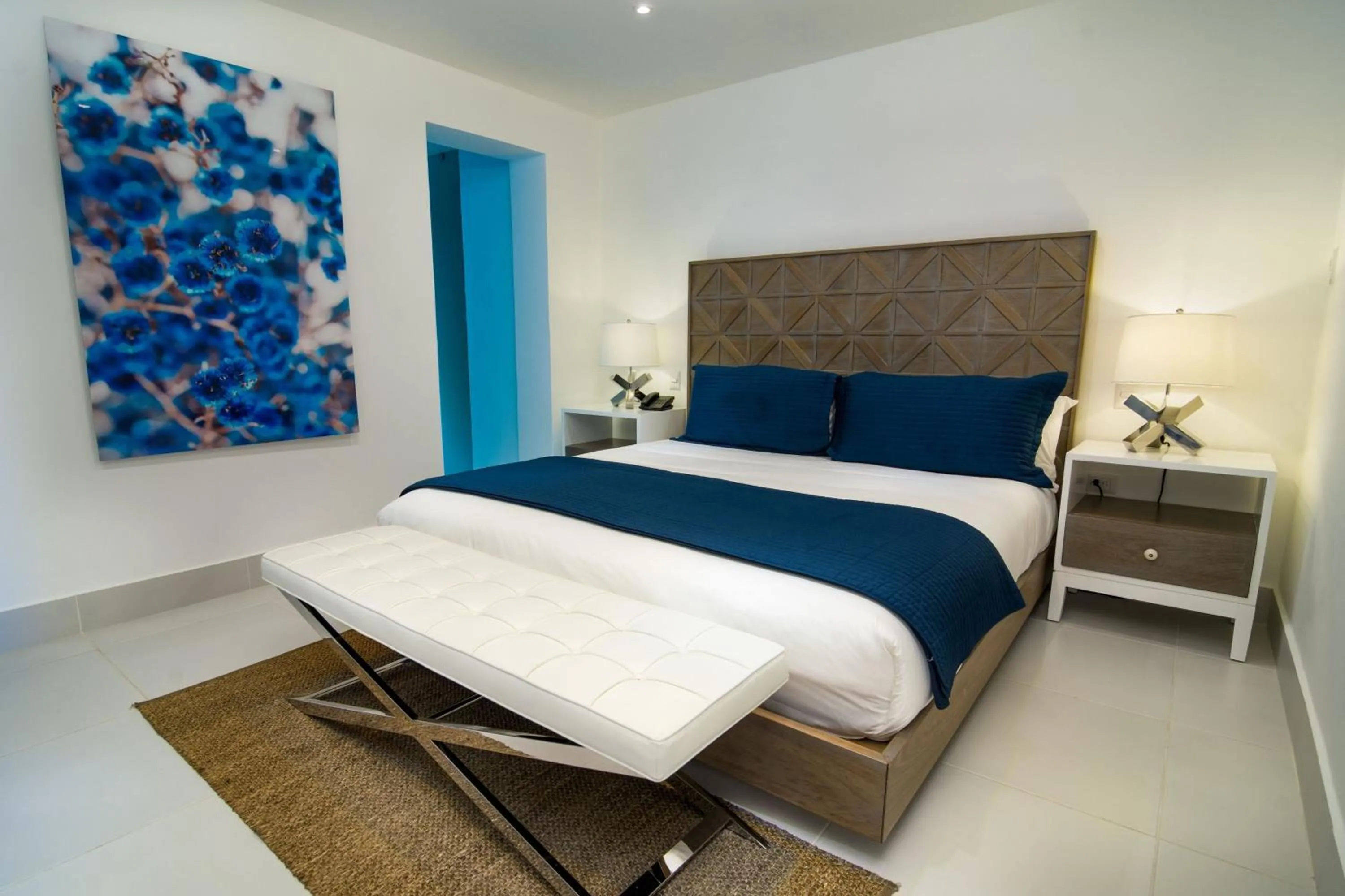 Bedroom, Bed in The Ocean Club, a Luxury Collection Resort, Costa Norte