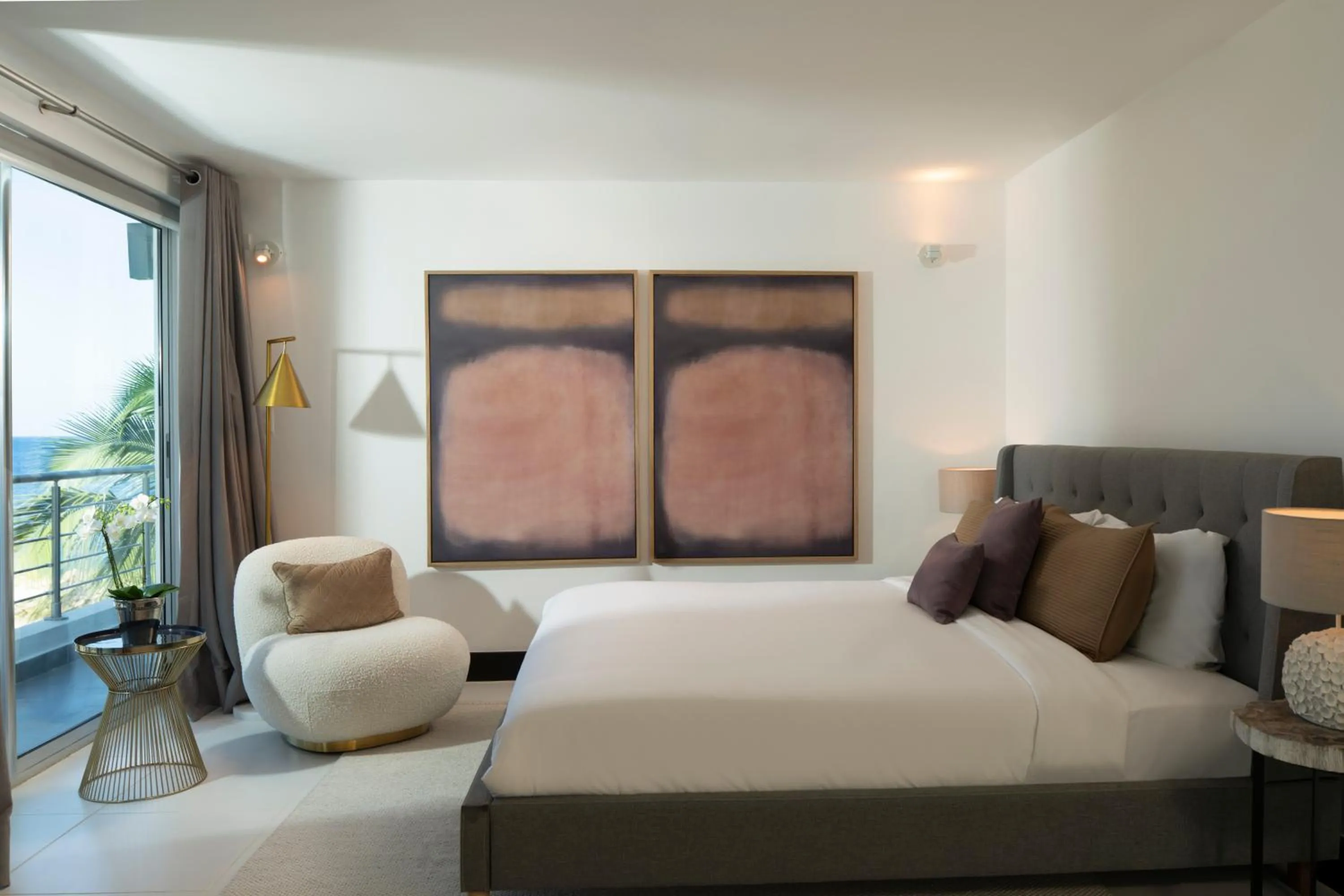 Bedroom, Bed in The Ocean Club, a Luxury Collection Resort, Costa Norte