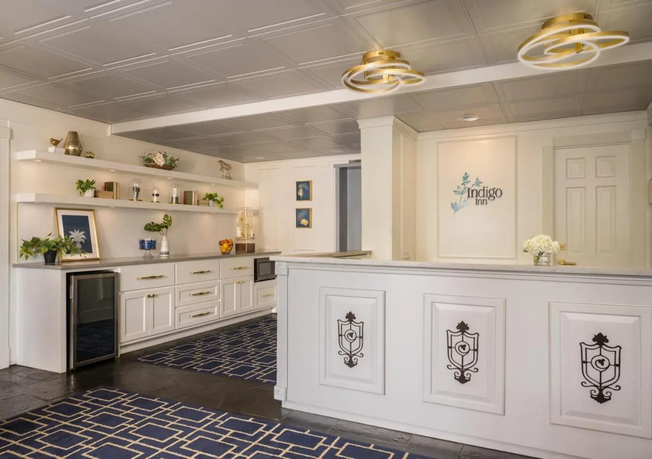 Lobby or reception in Indigo Inn
