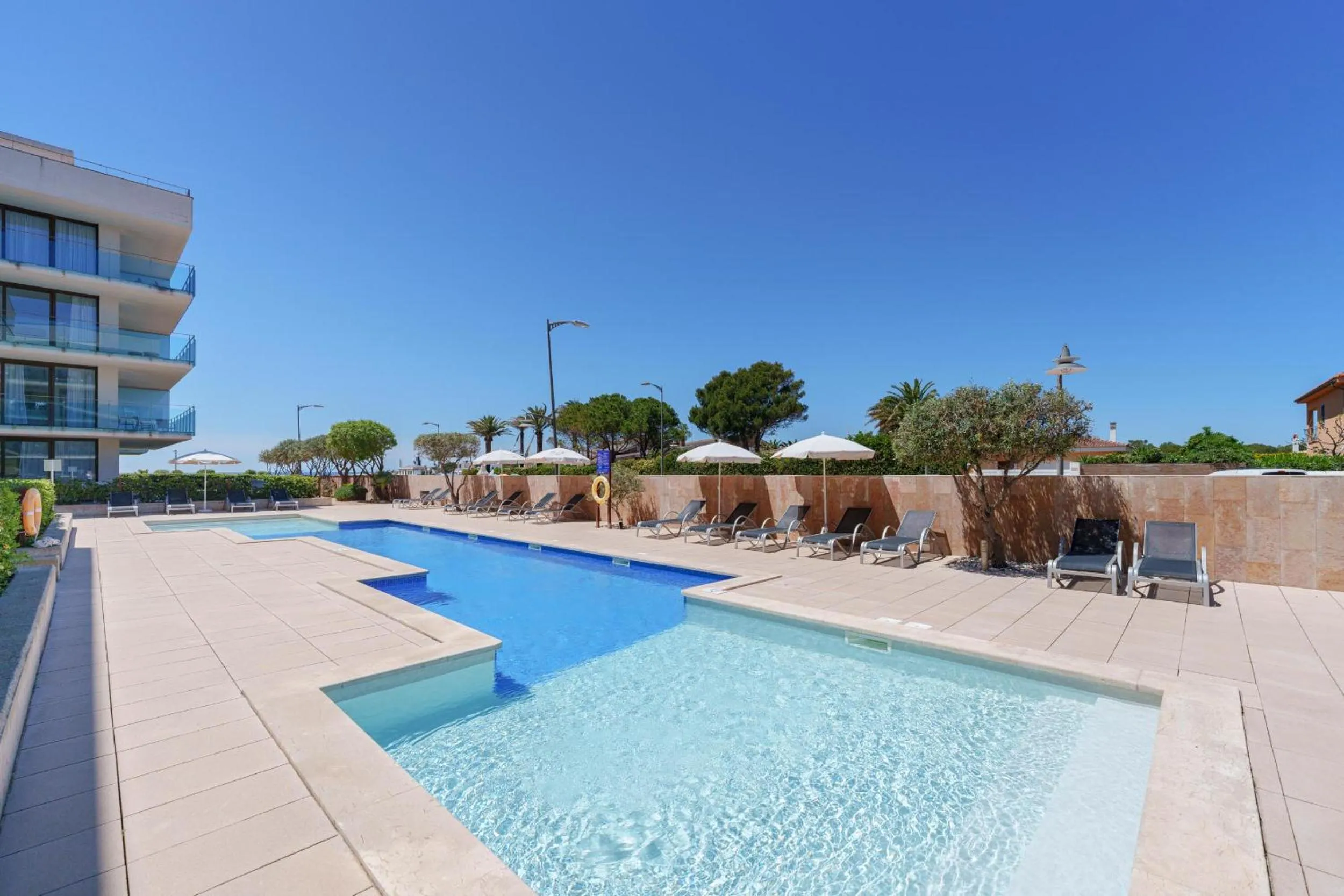 Solarium in Aparthotel Caprice Skyline