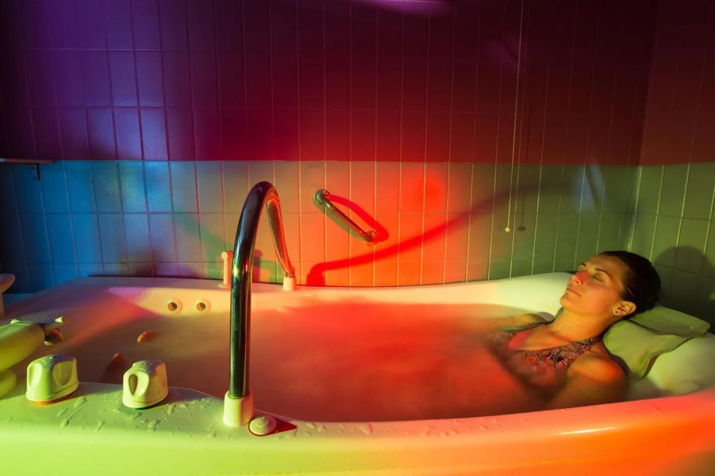 Hot Tub in Hotel Bains Sarrailh