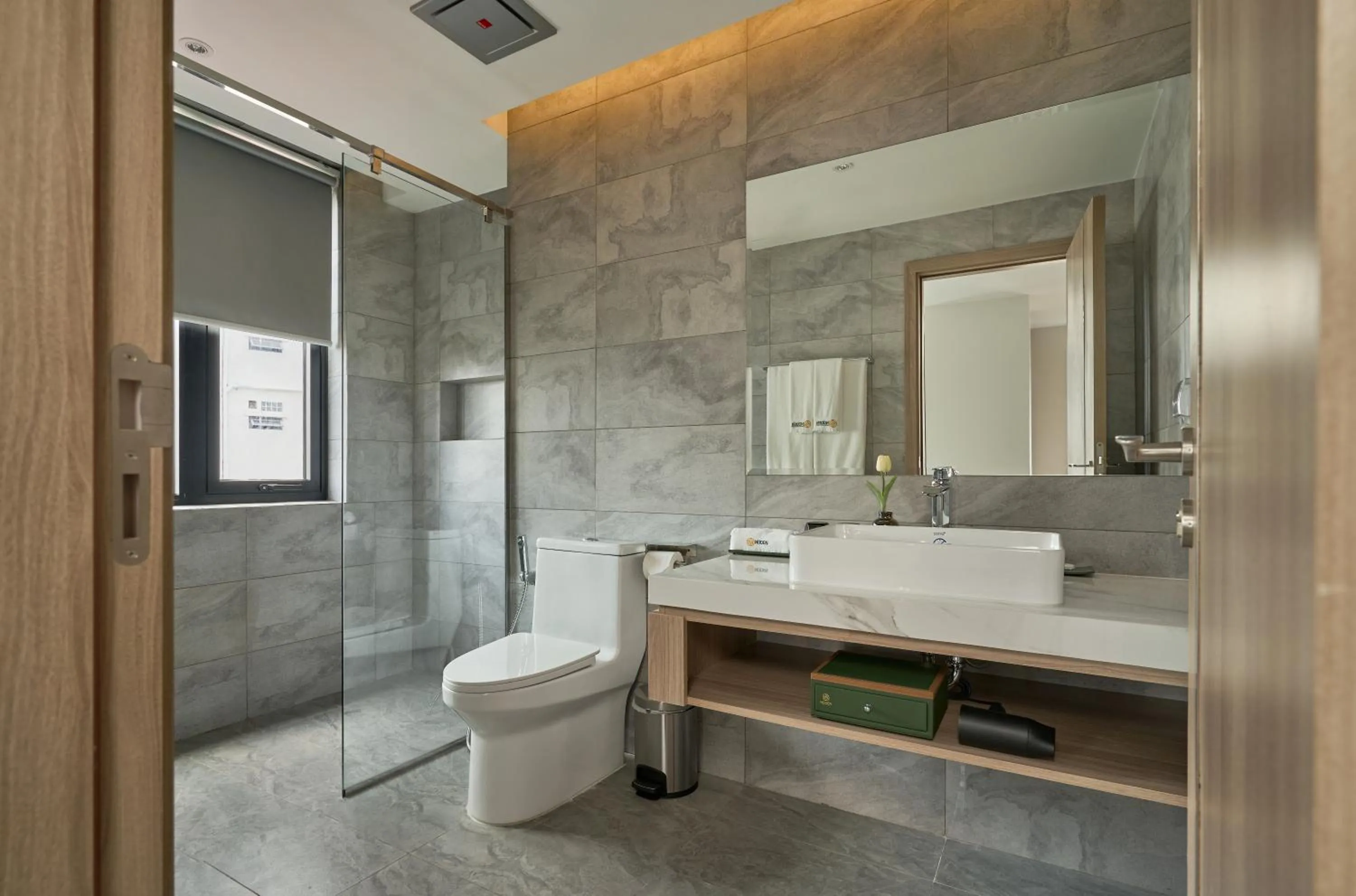 Shower in Noden2 Hotel & Apartment