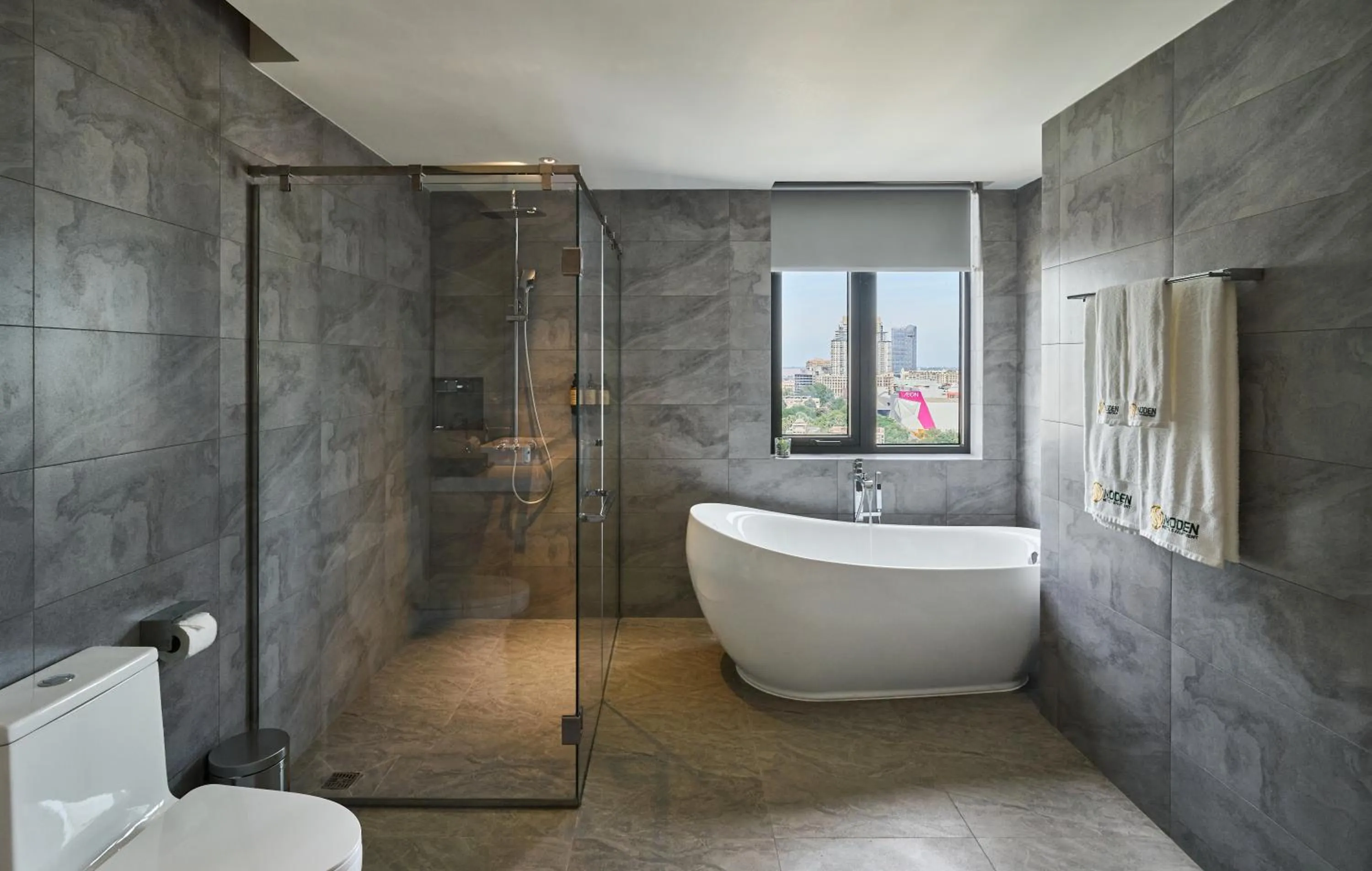 Shower in Noden2 Hotel & Apartment