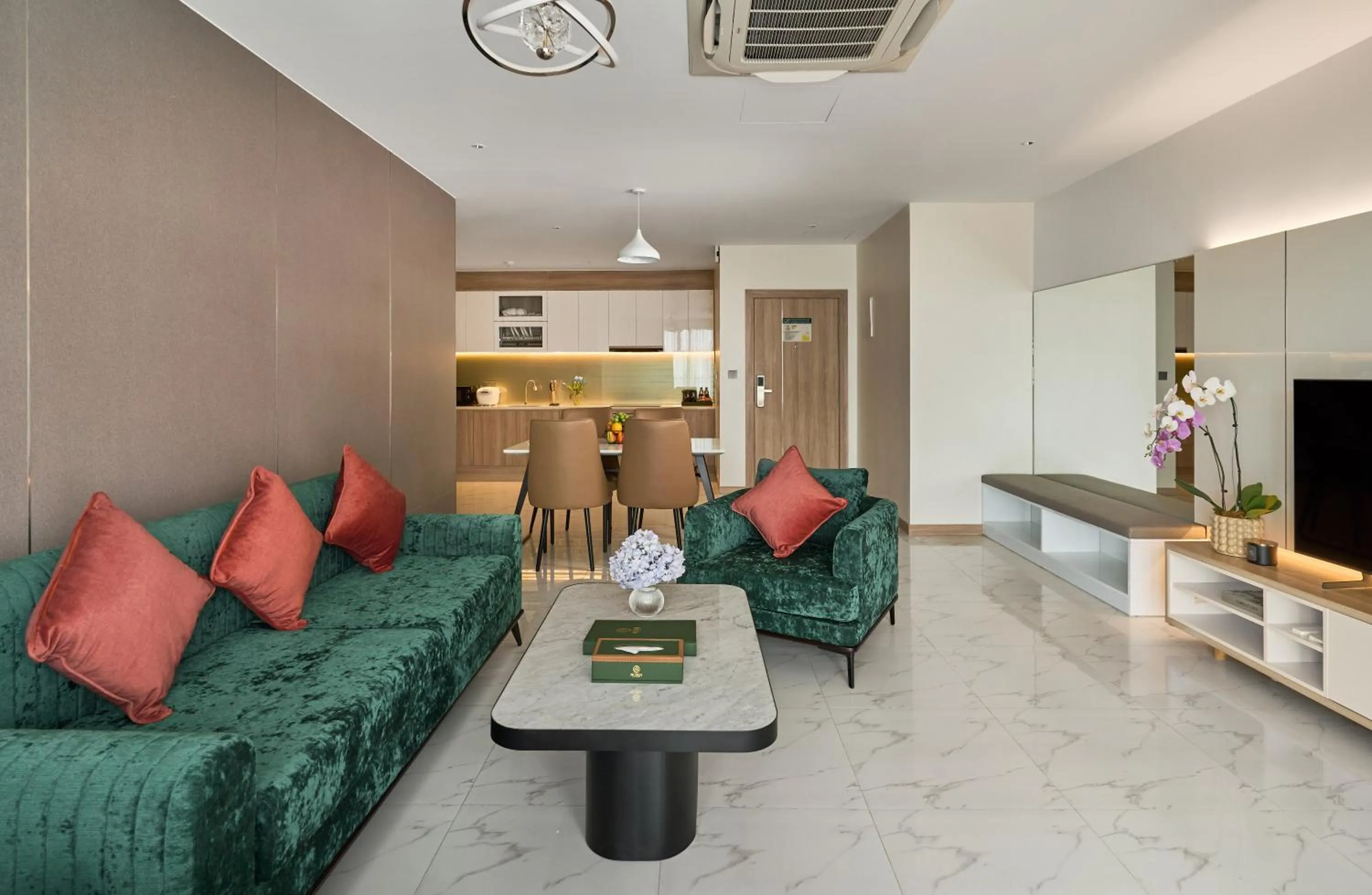 Kitchen or kitchenette in Noden2 Hotel & Apartment