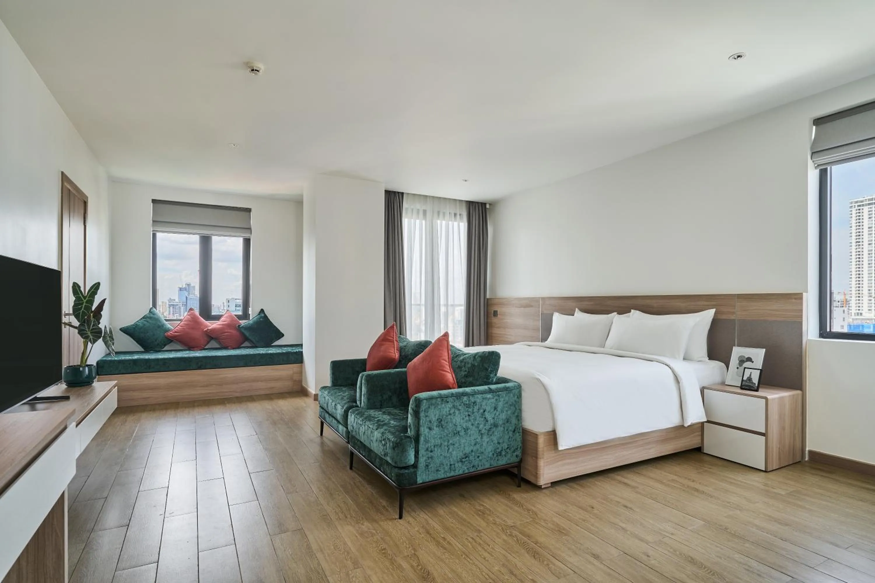 Bed in Noden2 Hotel & Apartment