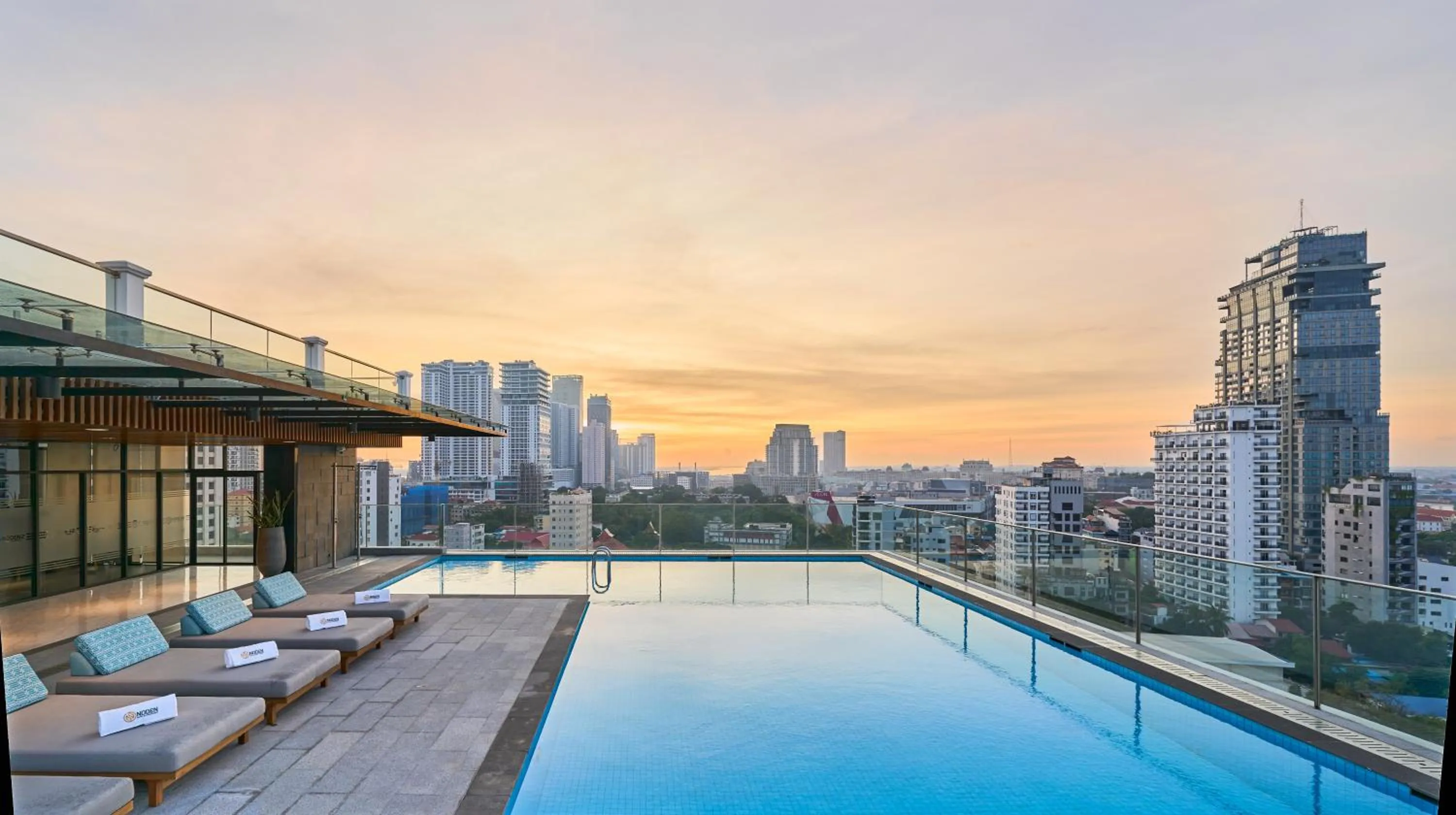 City view in Noden2 Hotel & Apartment