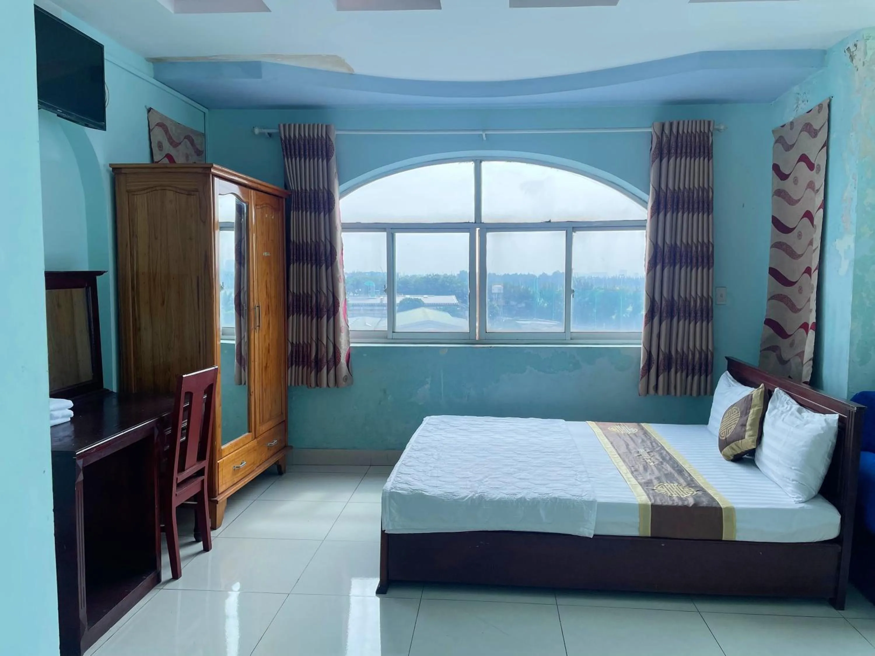 Bed in Bien Sao Hotel