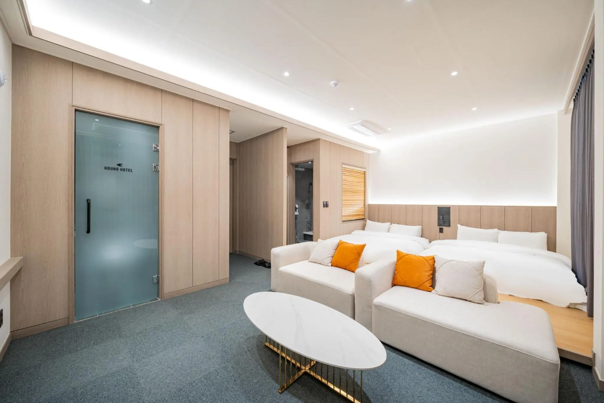 Bed in Hound Hotel DaeGu