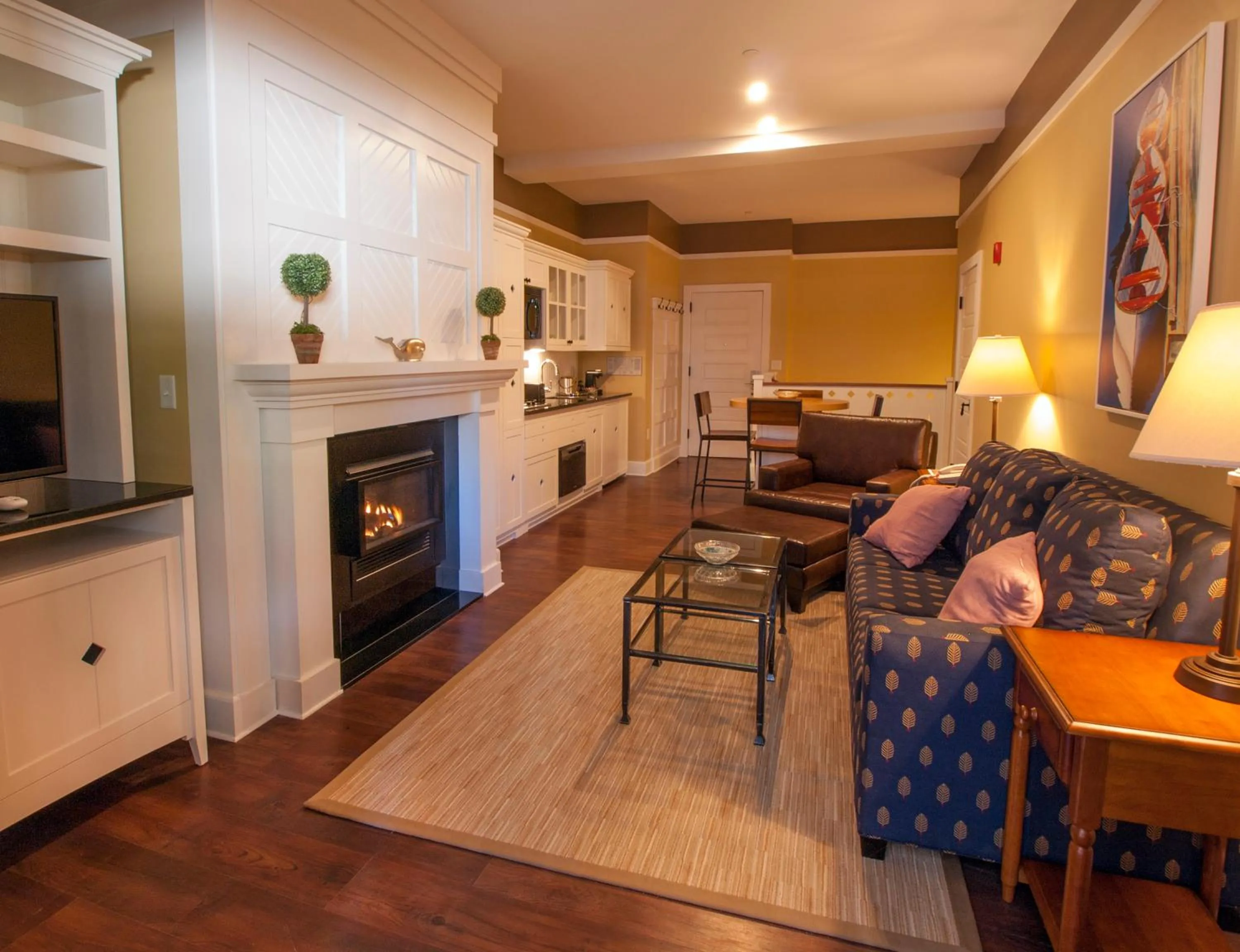 Living room in Inn at Diamond Cove