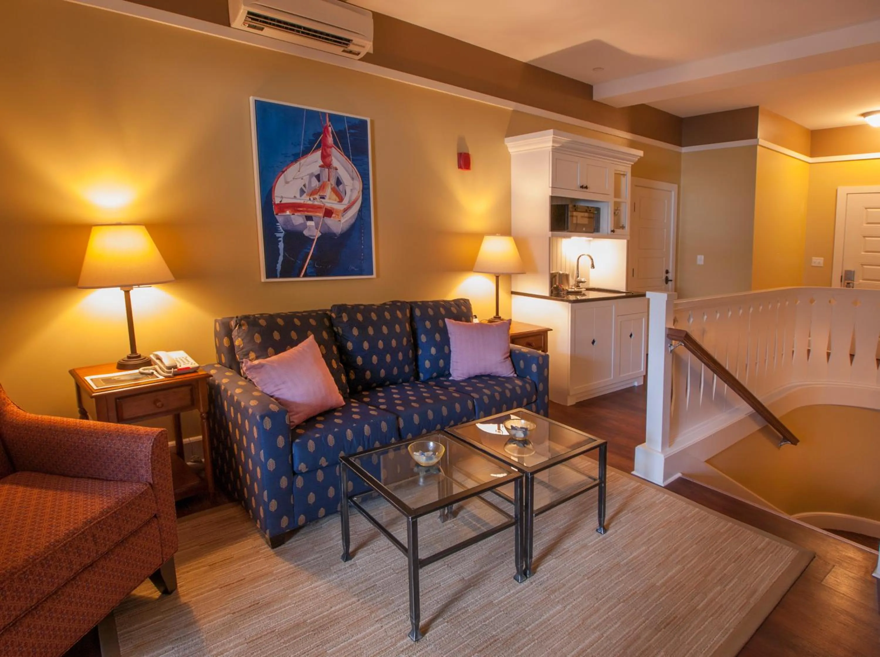 Living room in Inn at Diamond Cove