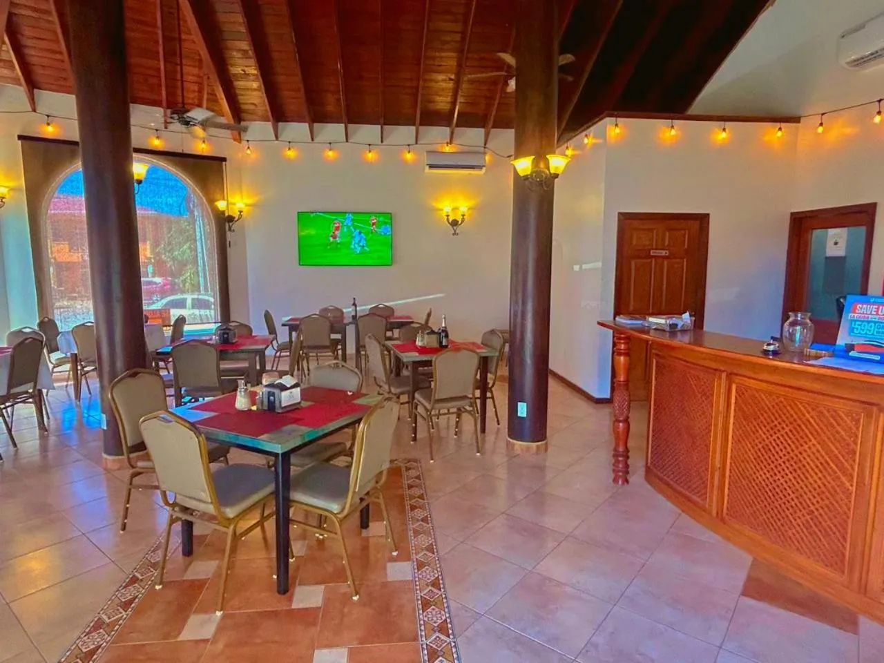 Lobby or reception in West Bay Colonial