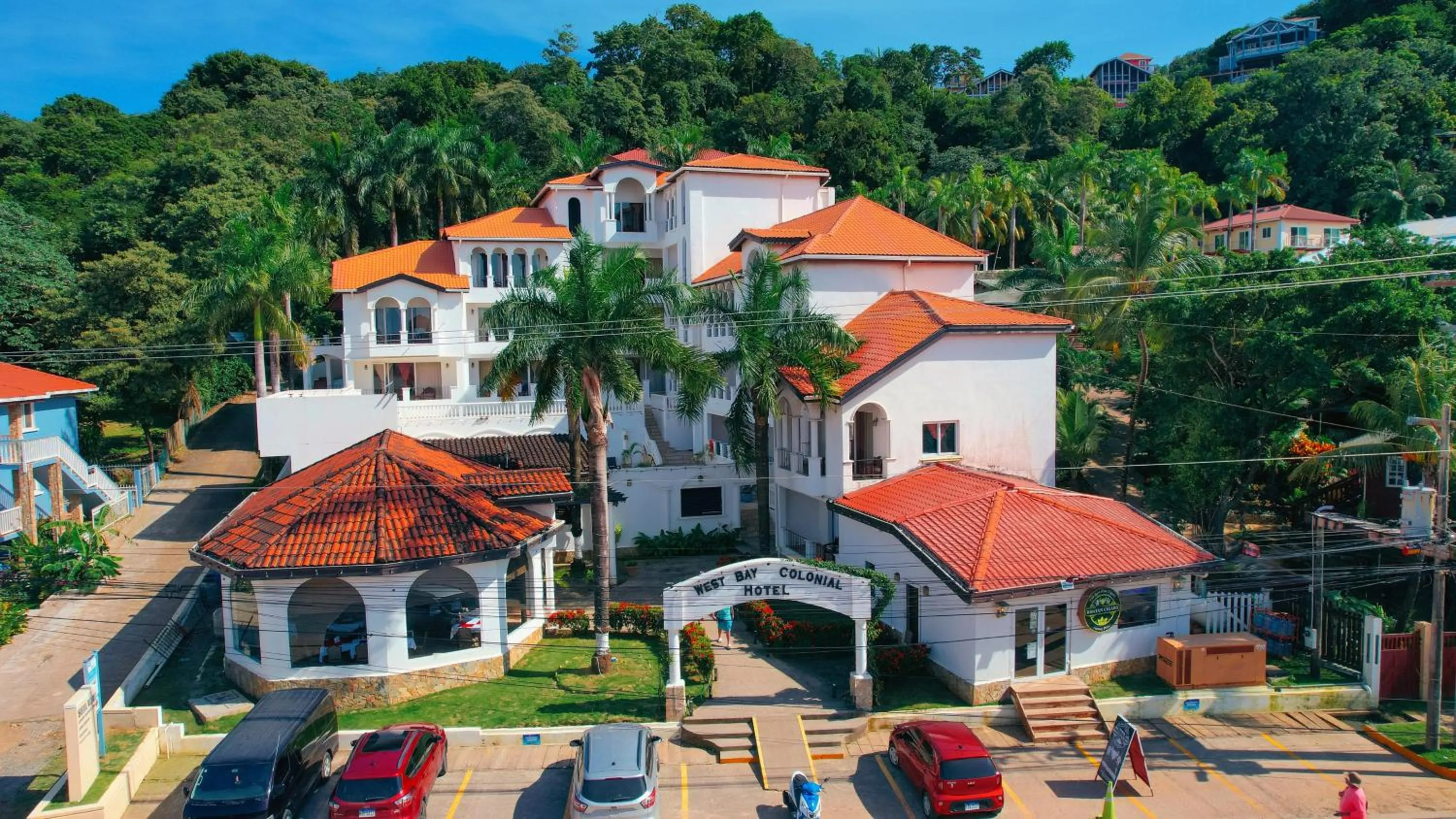 Facade/entrance in West Bay Colonial