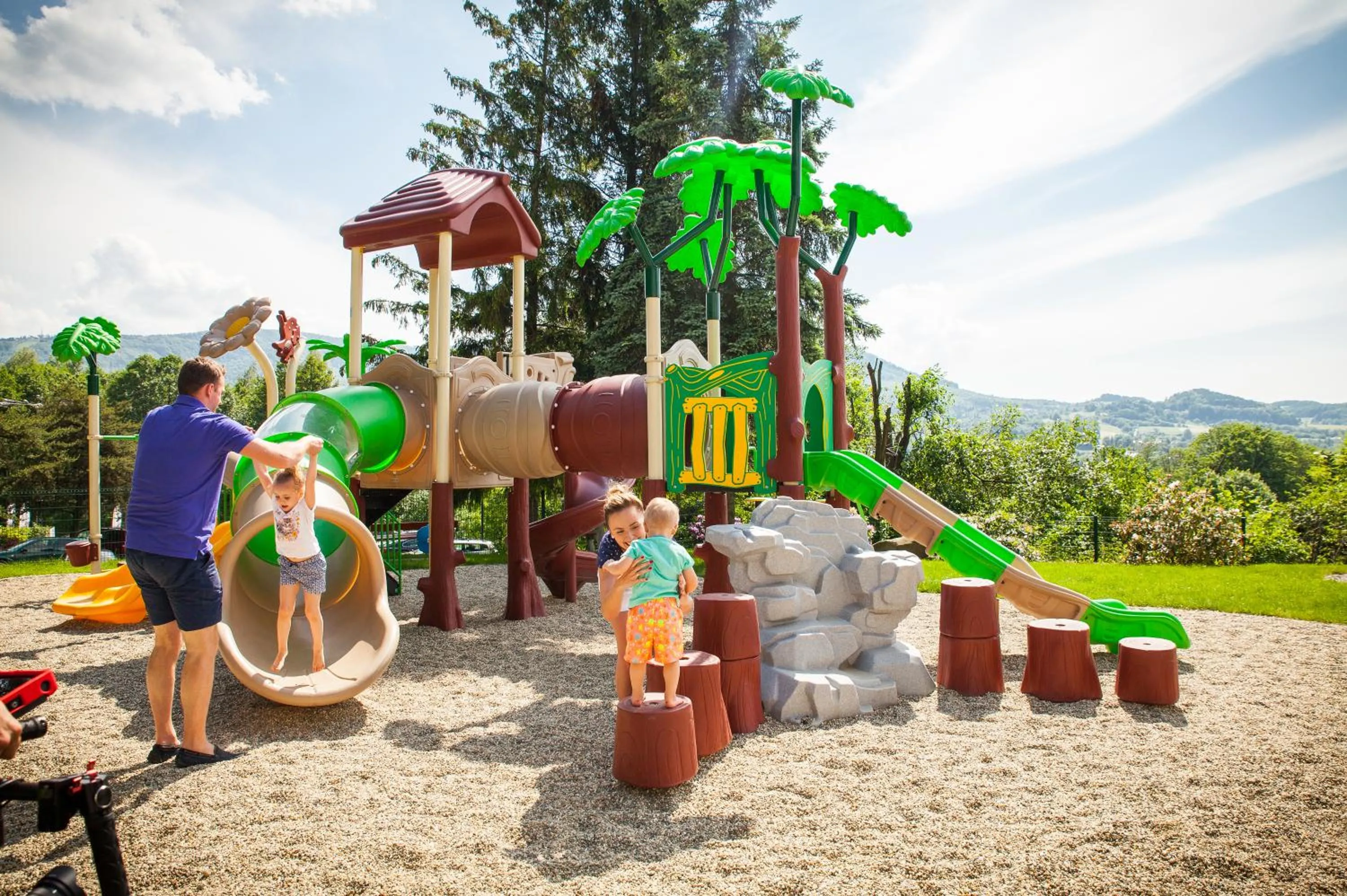 Children play ground in Hotel Diament Ustroń