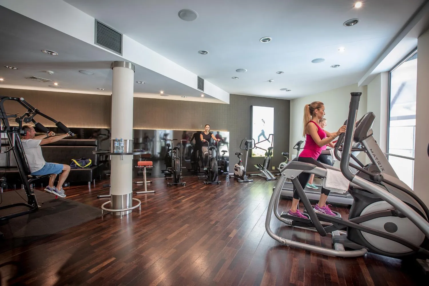 Fitness centre/facilities in Hotel Diament Ustroń