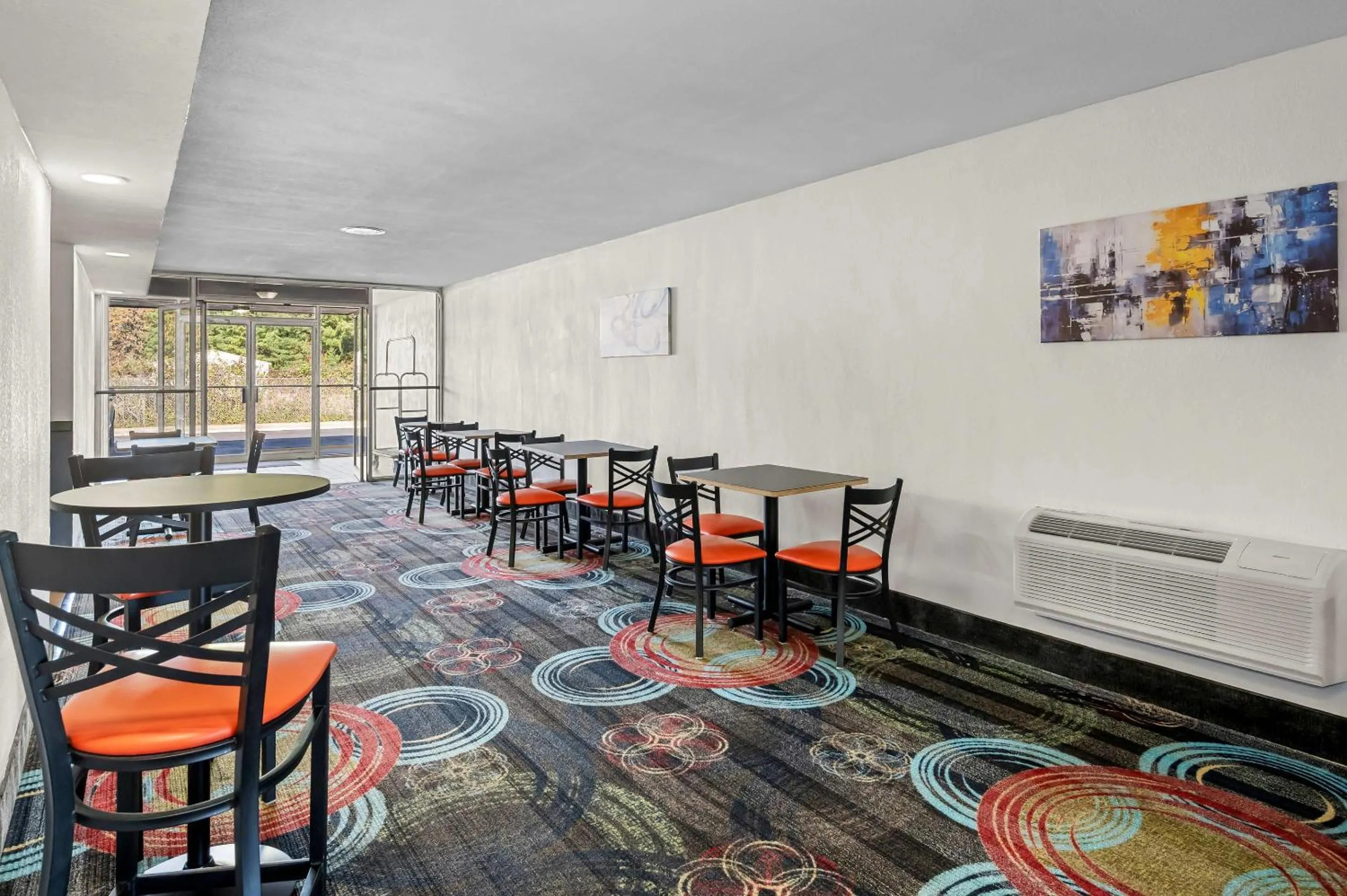 Breakfast in Quality Inn Little Rock on I-30 Near Littlerock airport