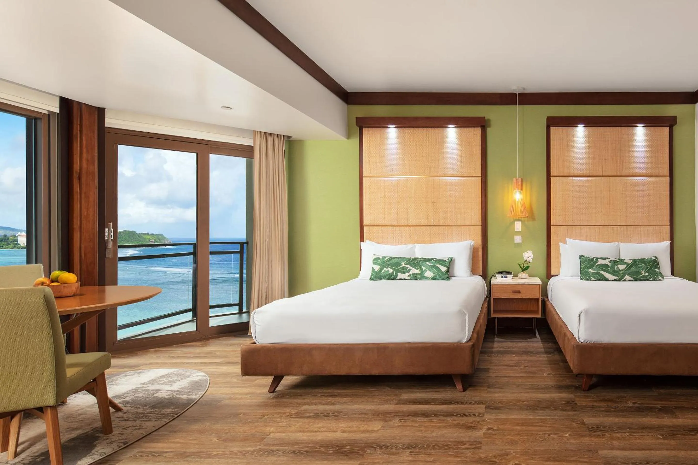 Bed in Dusit Beach Resort Guam