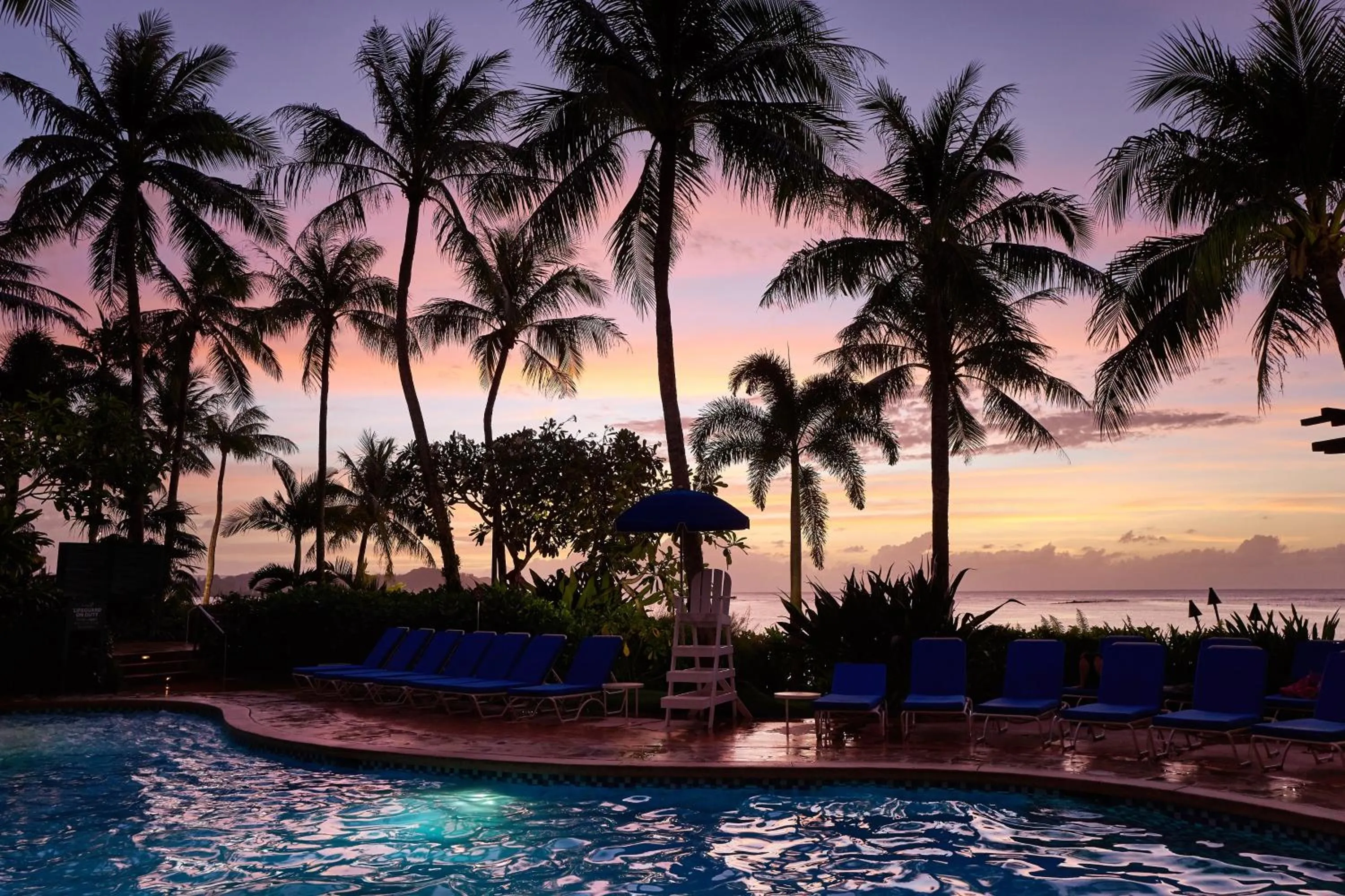 Swimming pool in Dusit Beach Resort Guam