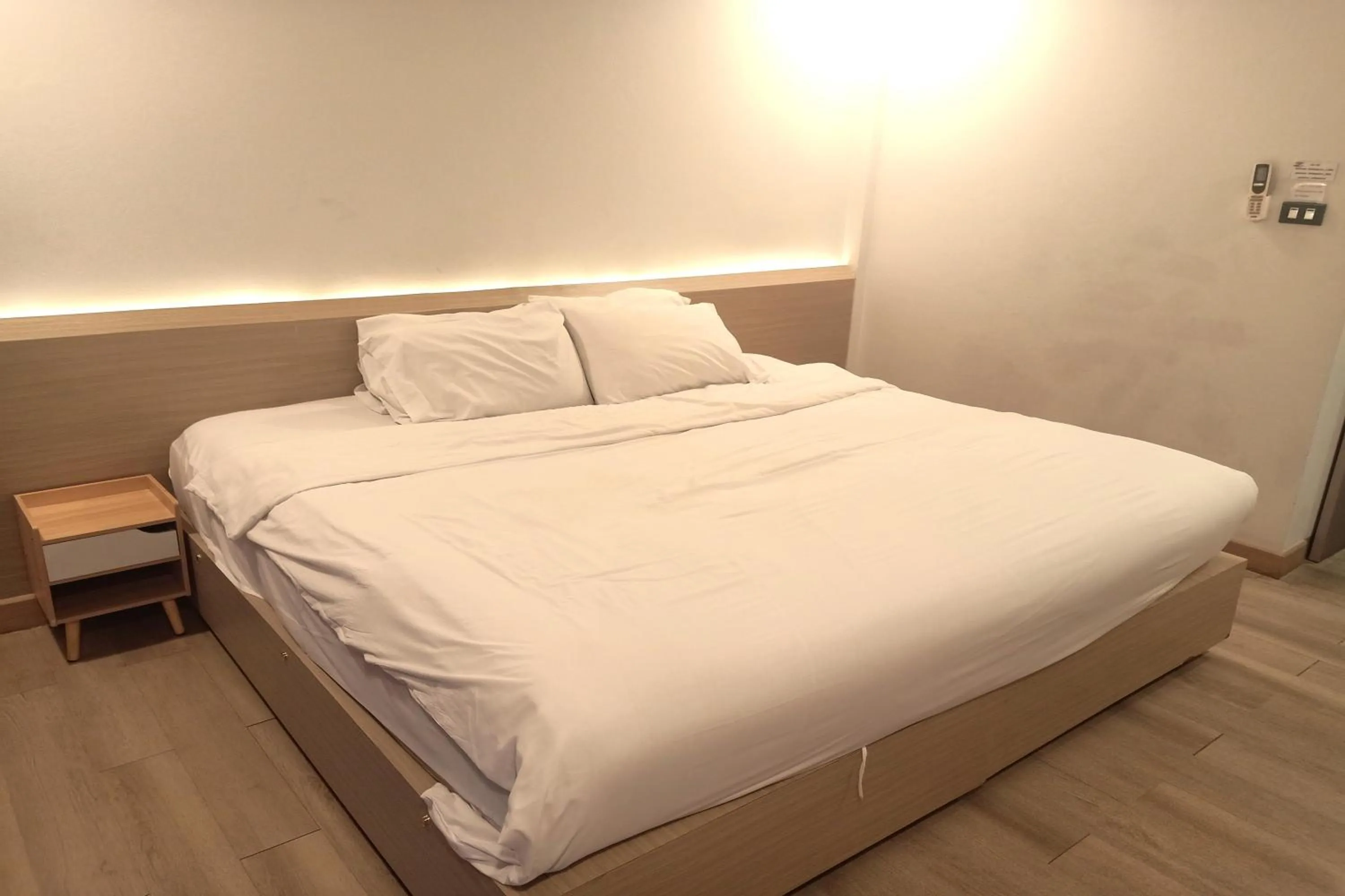 Bed in Smile Place Hotel Chiang Rai