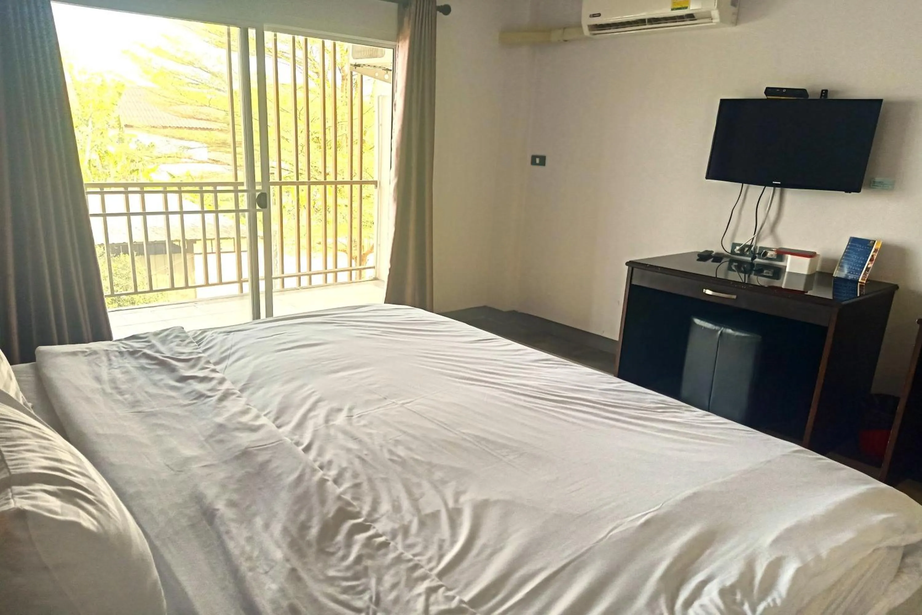 Bed in Smile Place Hotel Chiang Rai