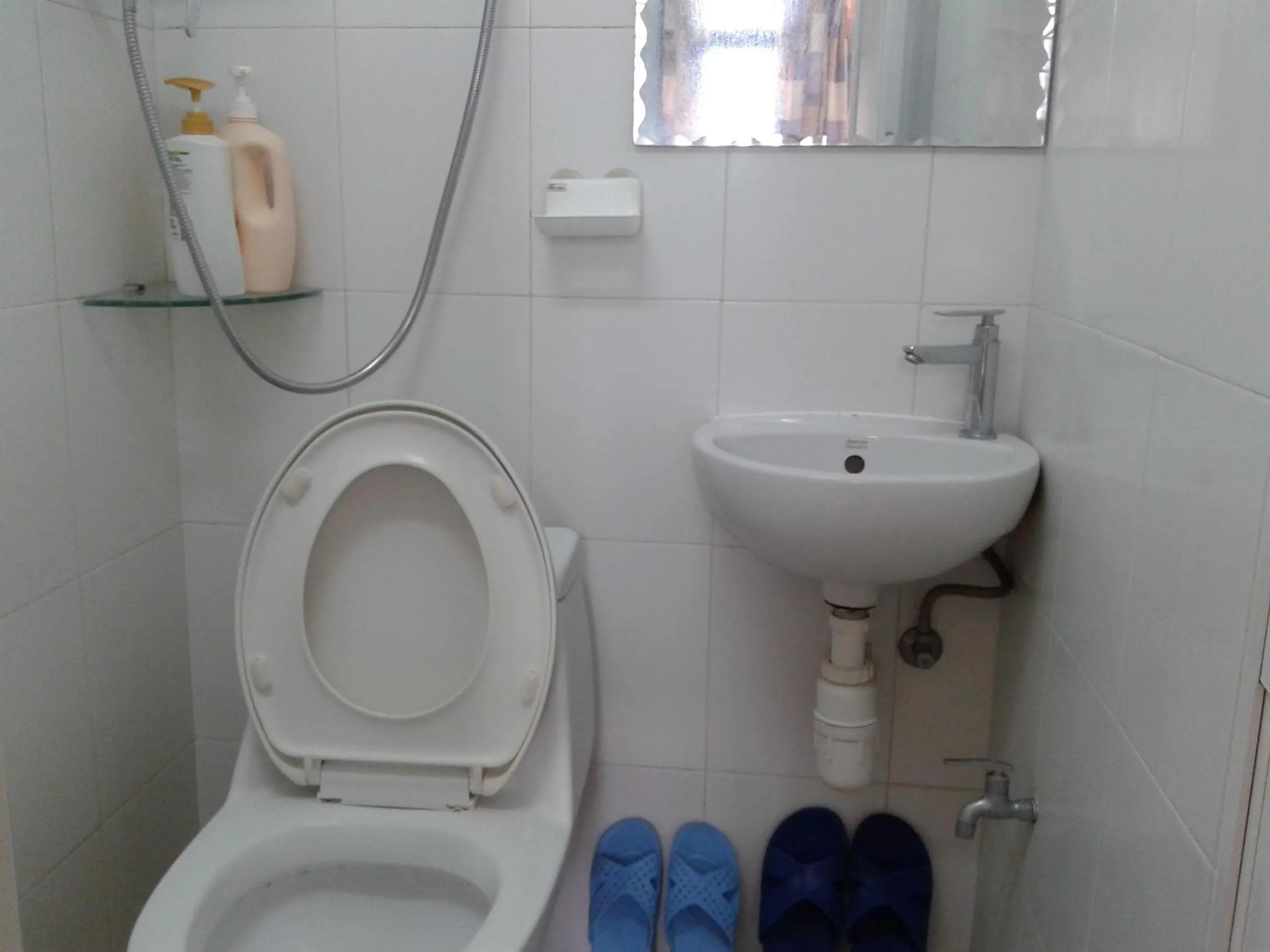 Toilet in Johnson Hostel