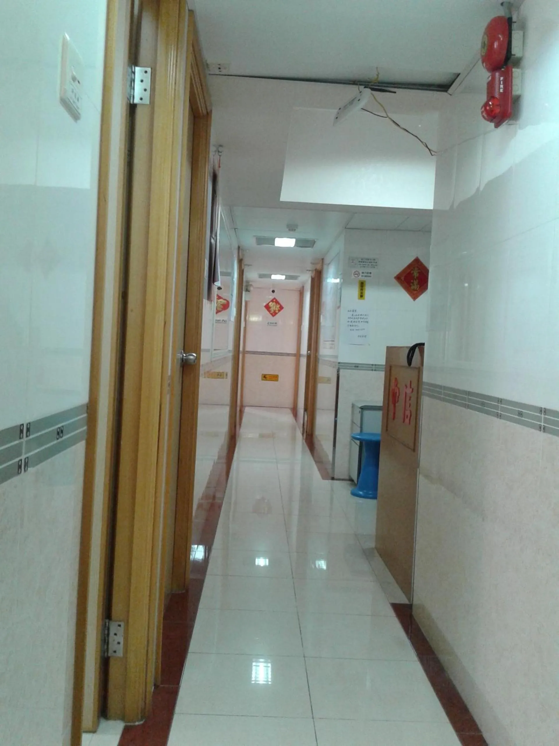 Lobby or reception in Johnson Hostel